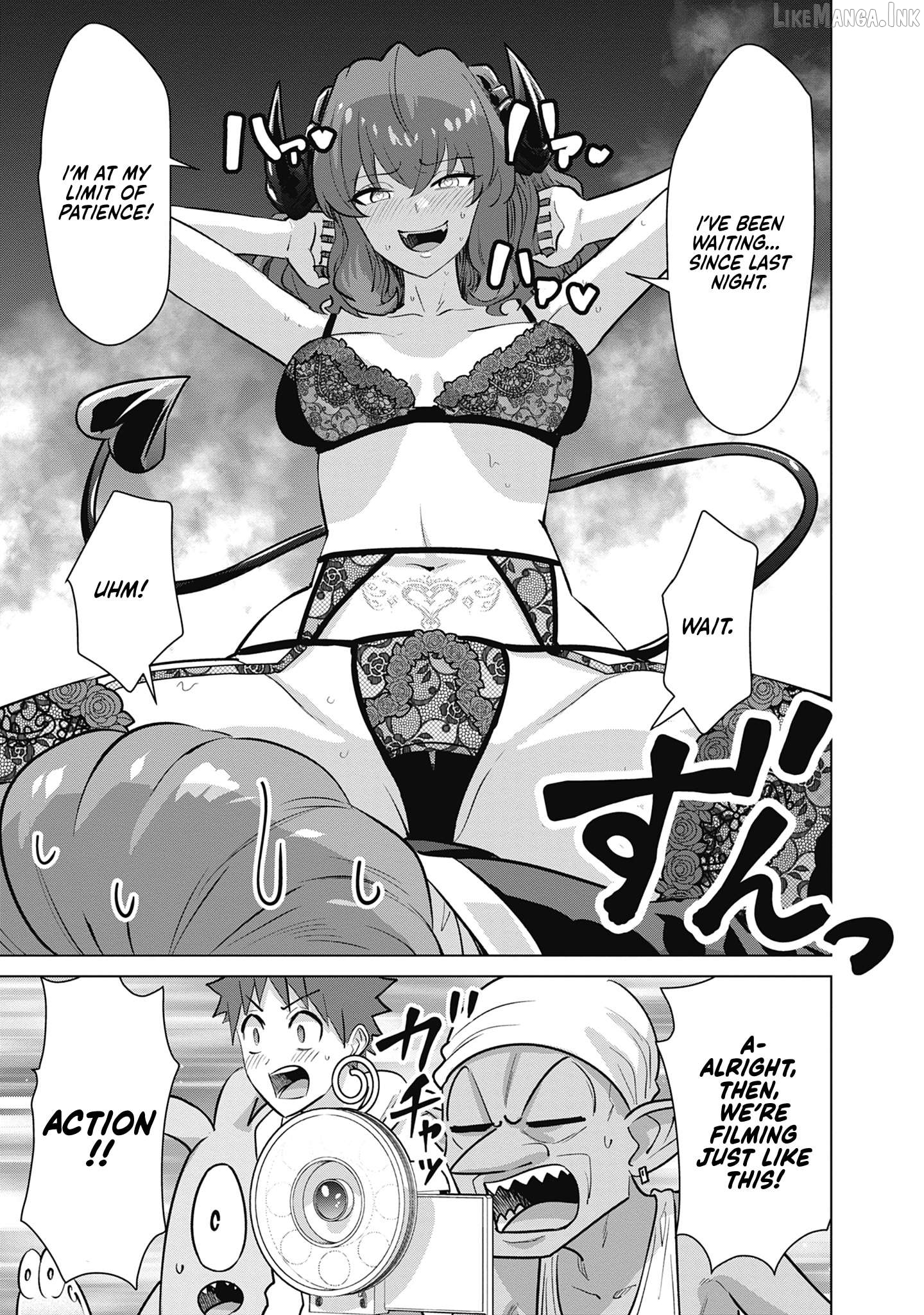 Isekai Pornstar ~Shiru danyuu ga isekai tensei shite ero chishiki furu katsuyo de musou danyuu ni naru hanashi ~ Chapter 77 - page 13