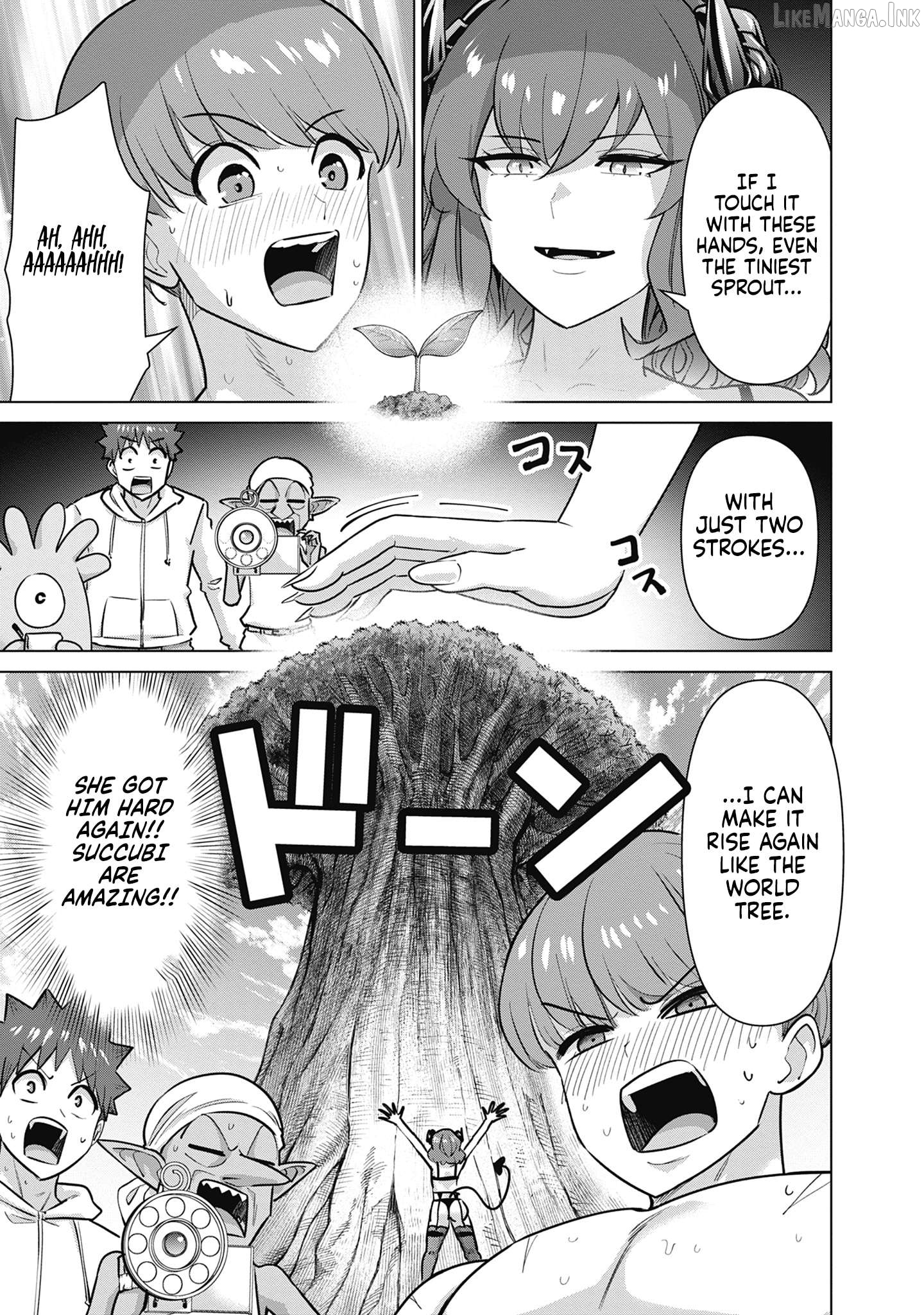 Isekai Pornstar ~Shiru danyuu ga isekai tensei shite ero chishiki furu katsuyo de musou danyuu ni naru hanashi ~ Chapter 78 - page 3