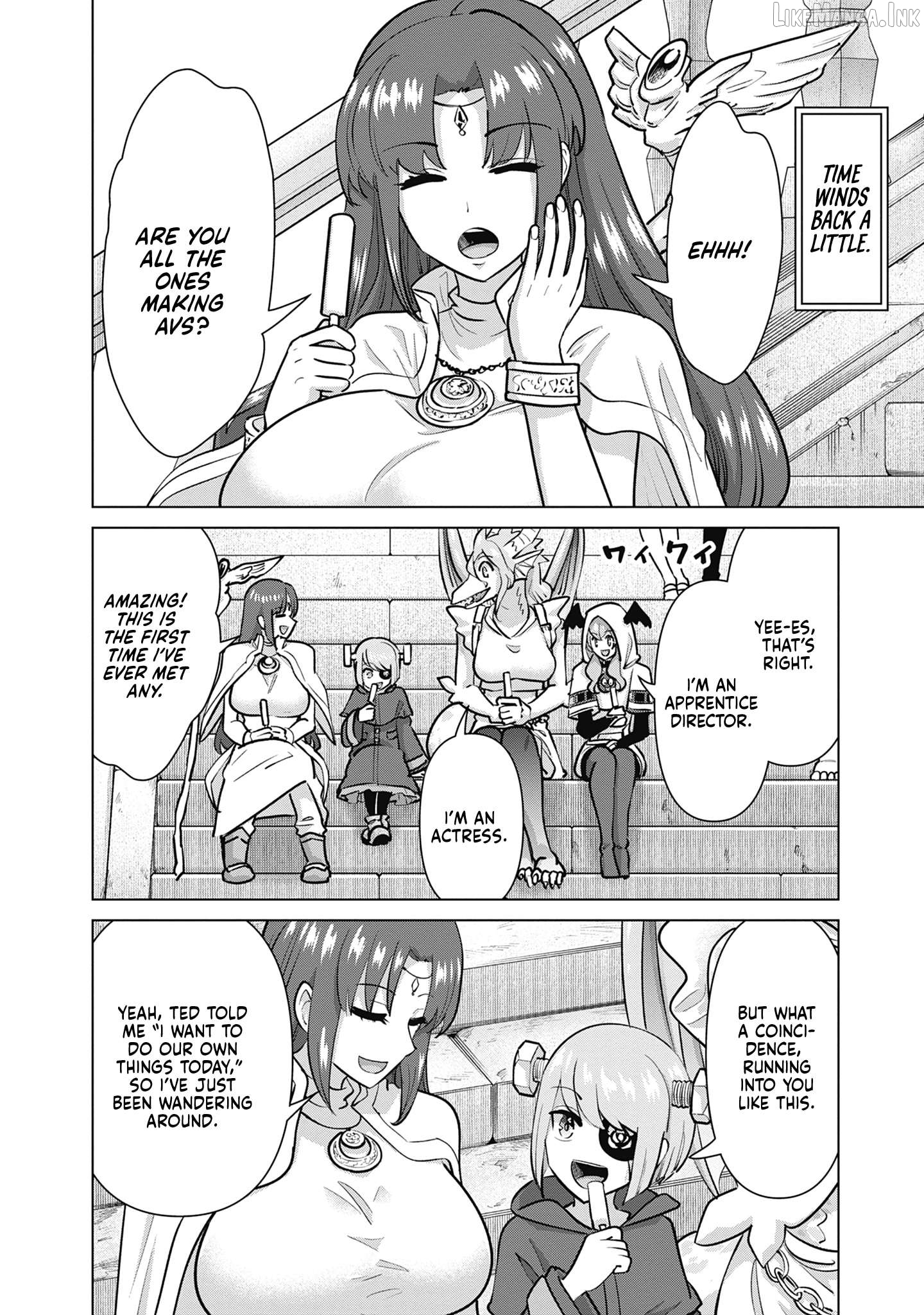 Isekai Pornstar ~Shiru danyuu ga isekai tensei shite ero chishiki furu katsuyo de musou danyuu ni naru hanashi ~ Chapter 79 - page 2