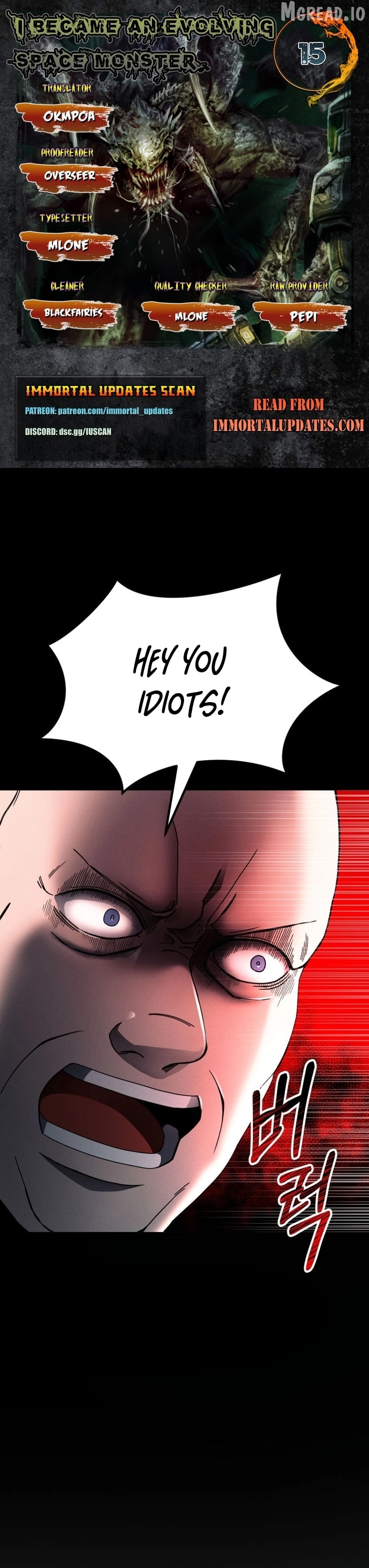 I Became an Evolving Space Monster Chapter 15 - page 1
