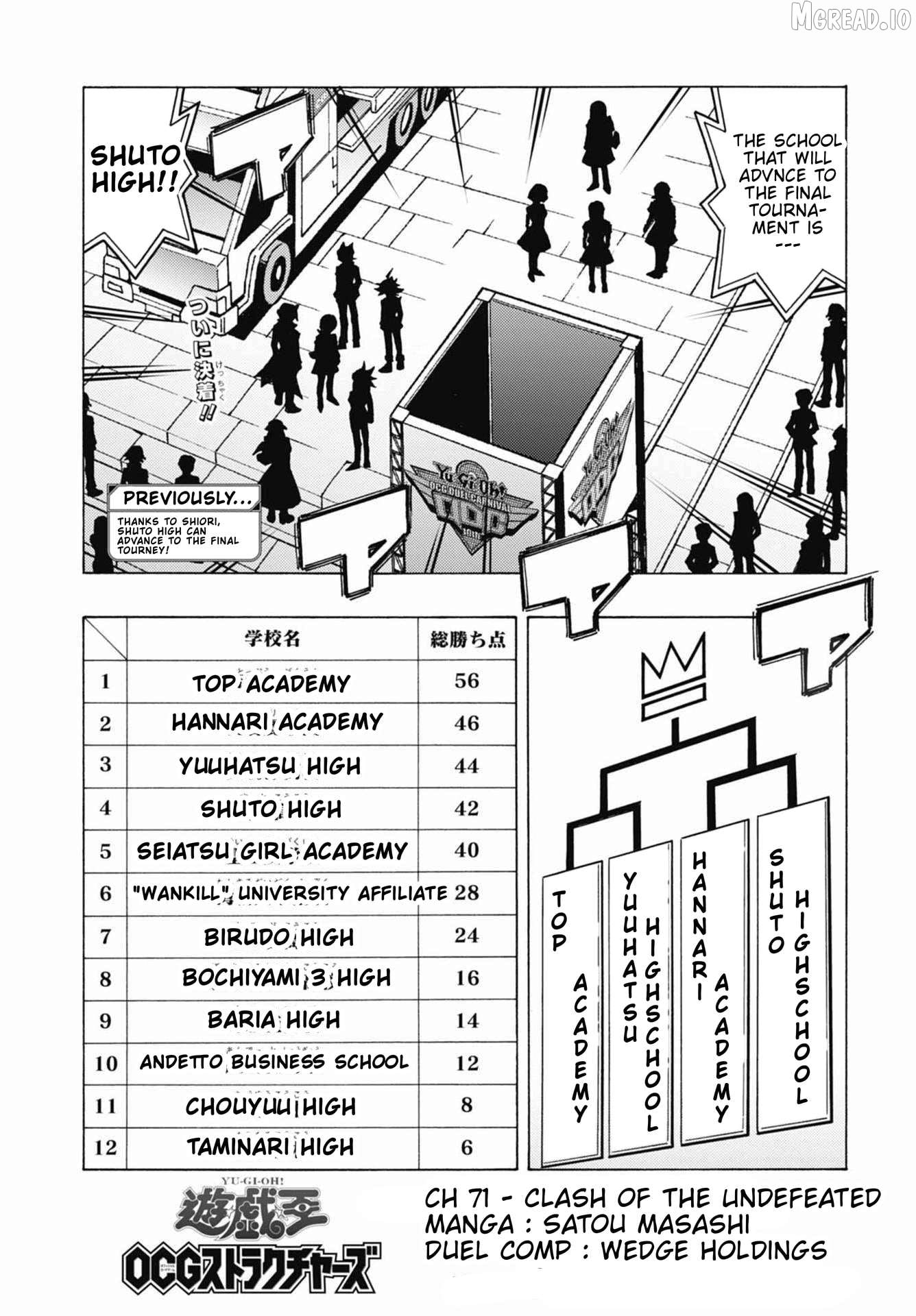 Yu-Gi-Oh! Ocg Structures Chapter 71 - page 1