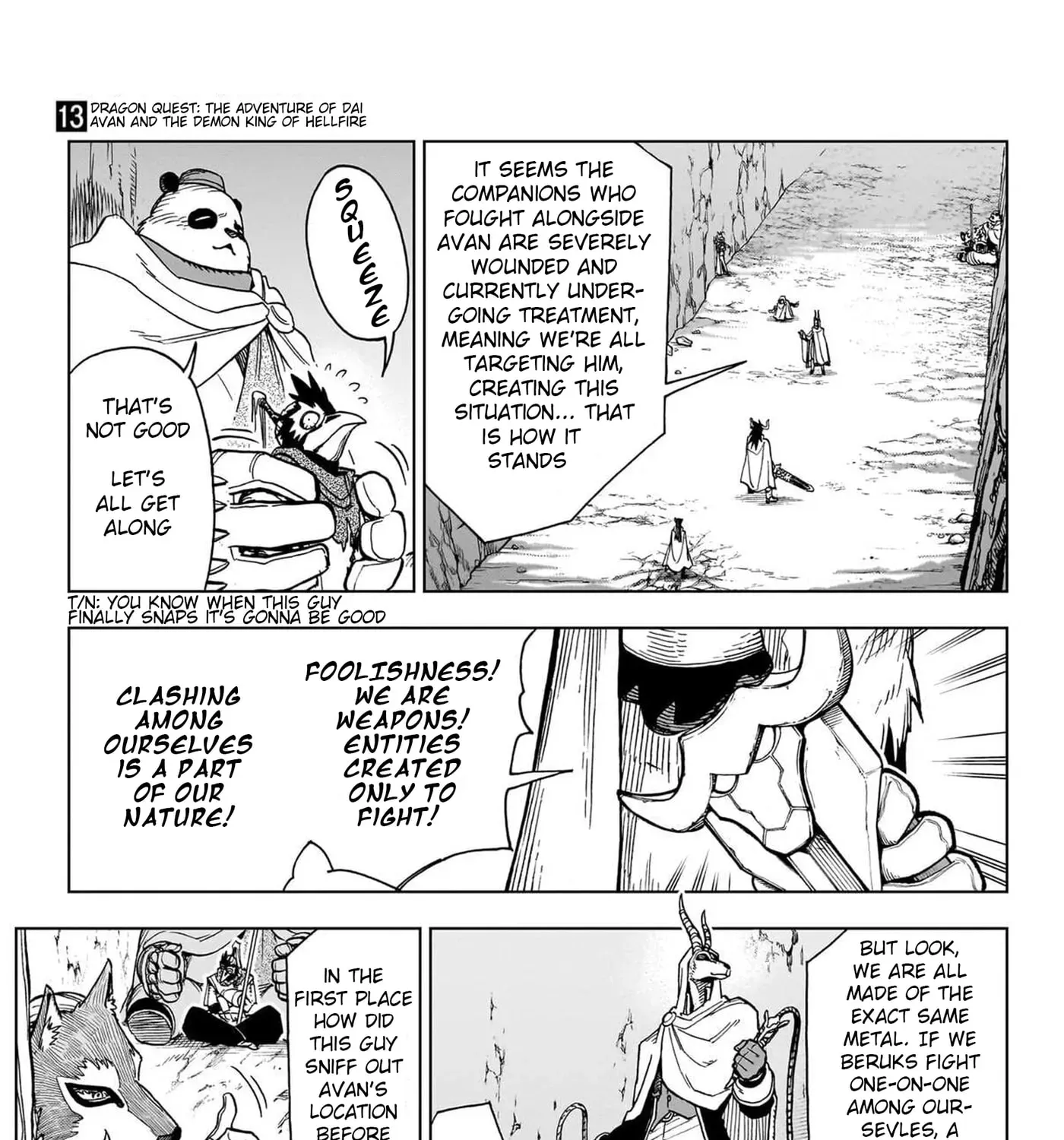Dragon Quest The Great Adventure Of Dai – Avan The Brave And The Demon King Of Hellfire Chapter 49 - page 51