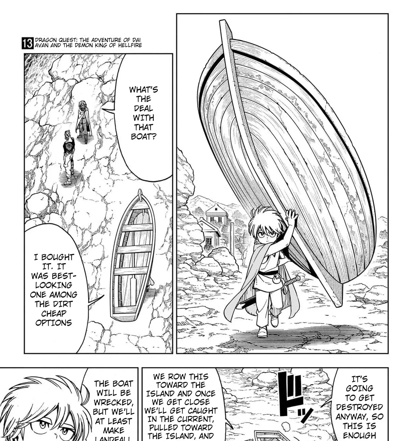 Dragon Quest The Great Adventure Of Dai – Avan The Brave And The Demon King Of Hellfire Chapter 49 - page 75