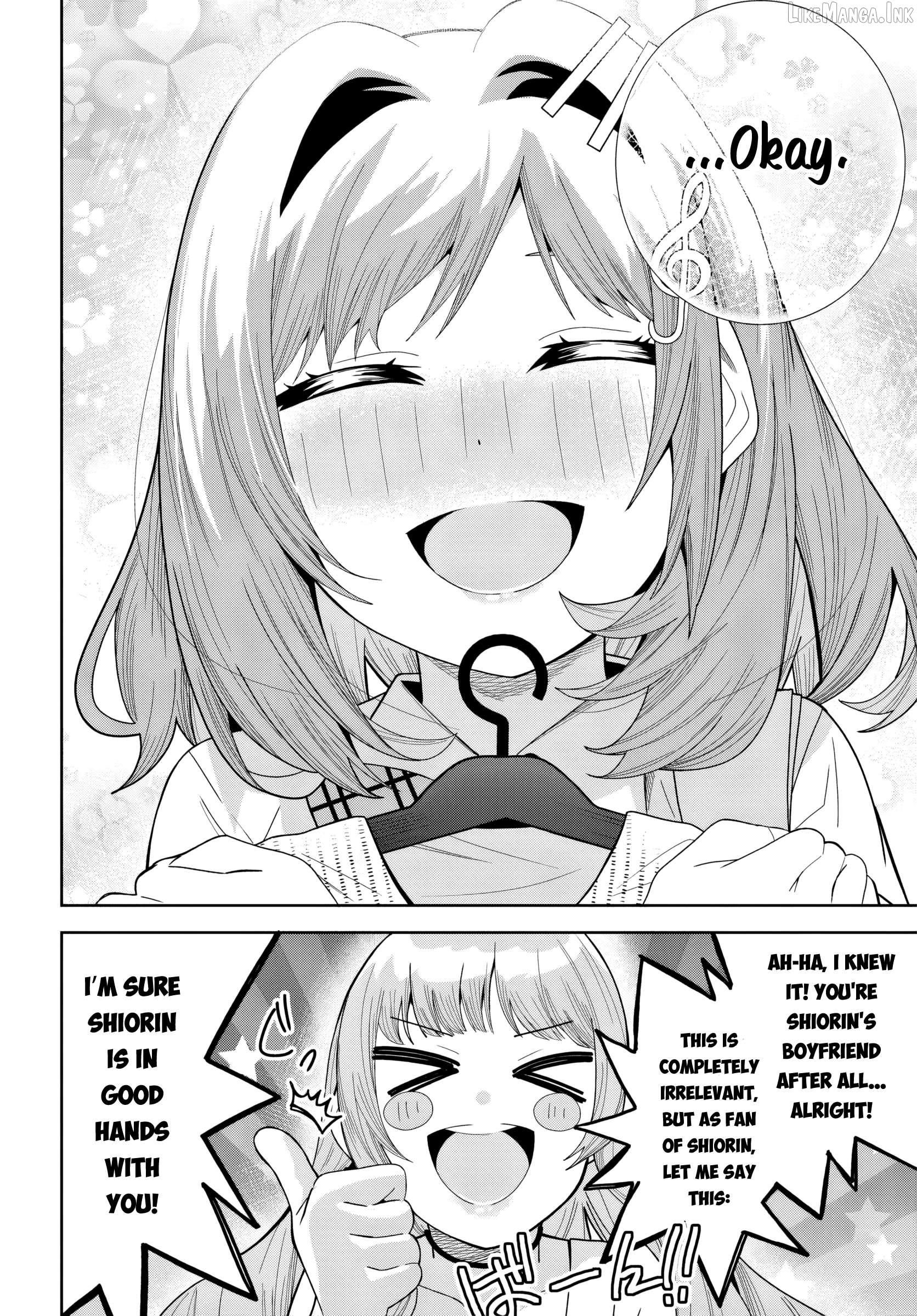 Classmate No Moto Idol Ga, Tonikaku Kyodou Fushin Nan Desu Chapter 27 - page 14