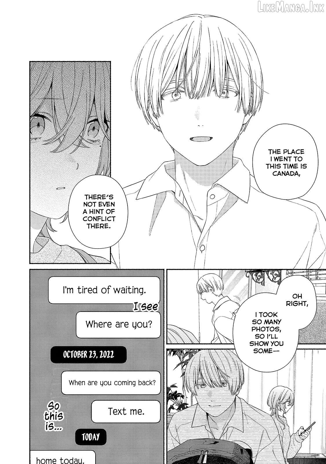 Tayutau Kemuri Wa Tsukamenai Chapter 13 - page 8