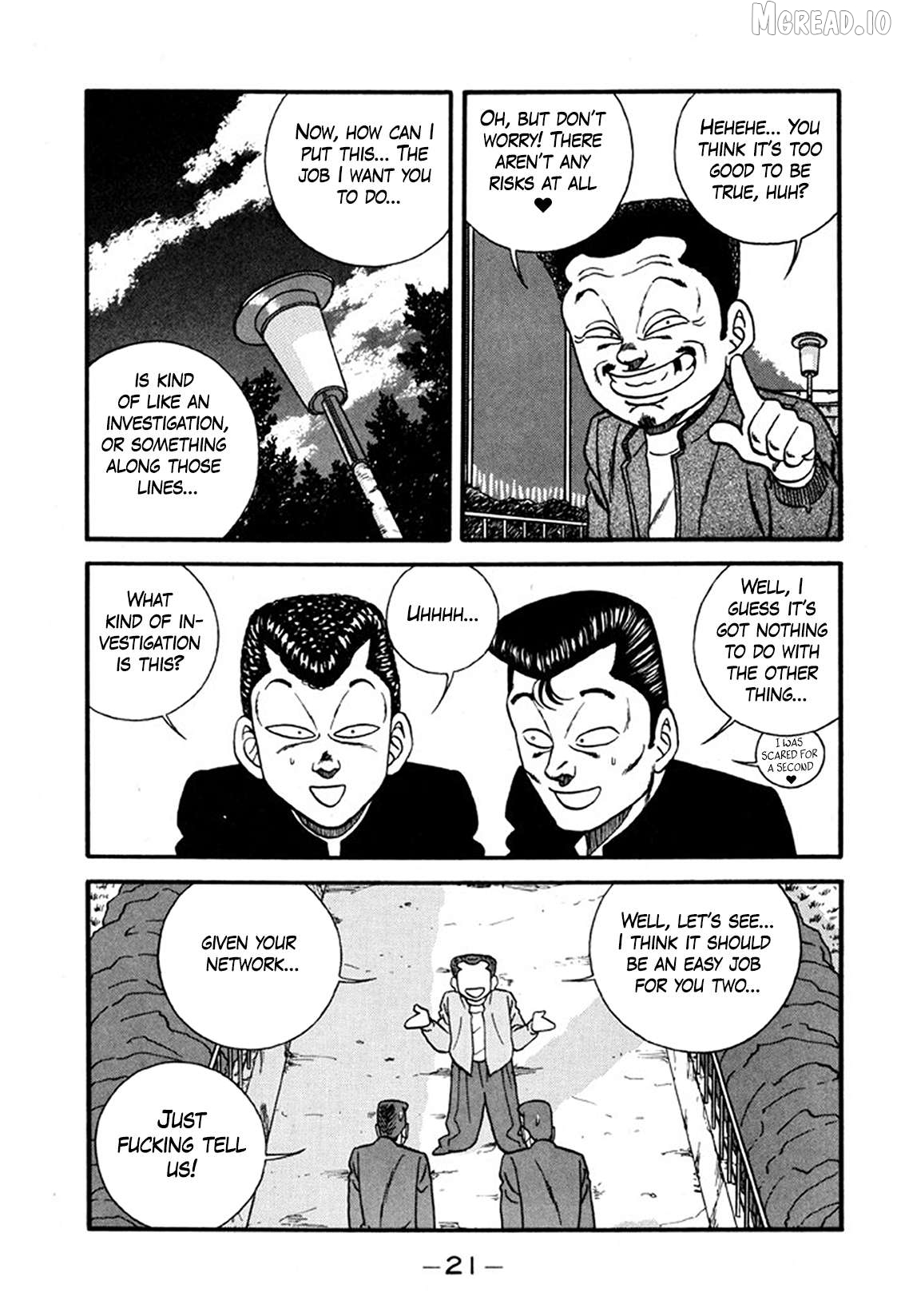 Be-Bop-Highschool Chapter 242 - page 21