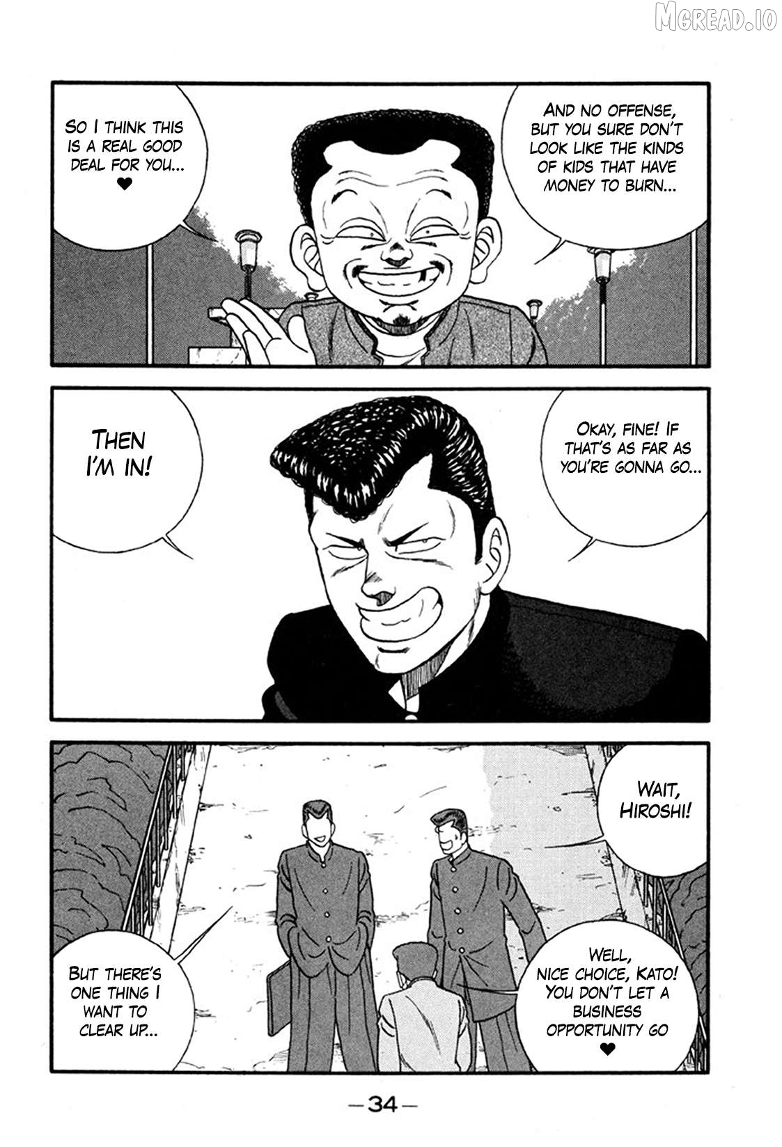 Be-Bop-Highschool Chapter 242 - page 34