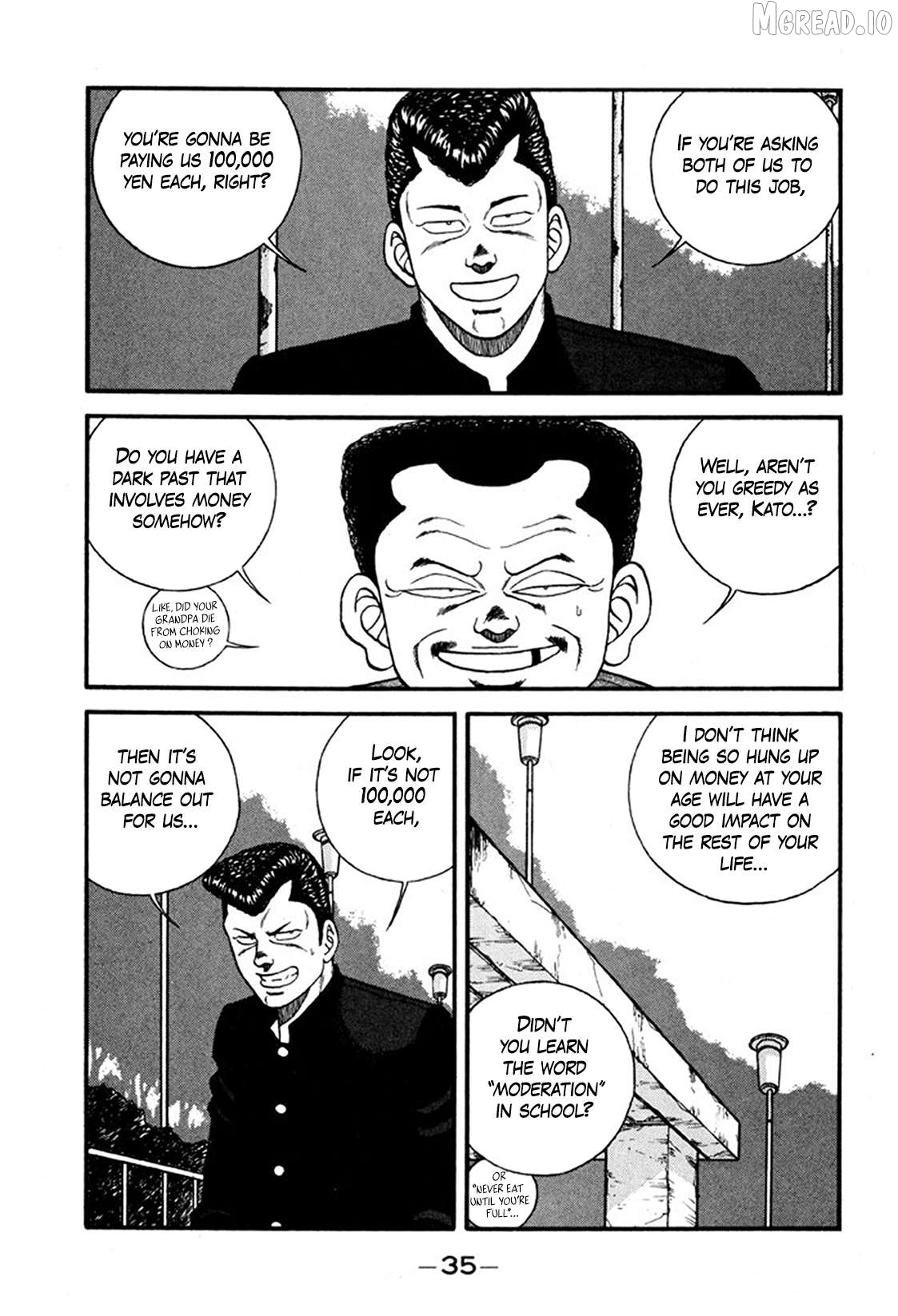 Be-Bop-Highschool Chapter 242 - page 35