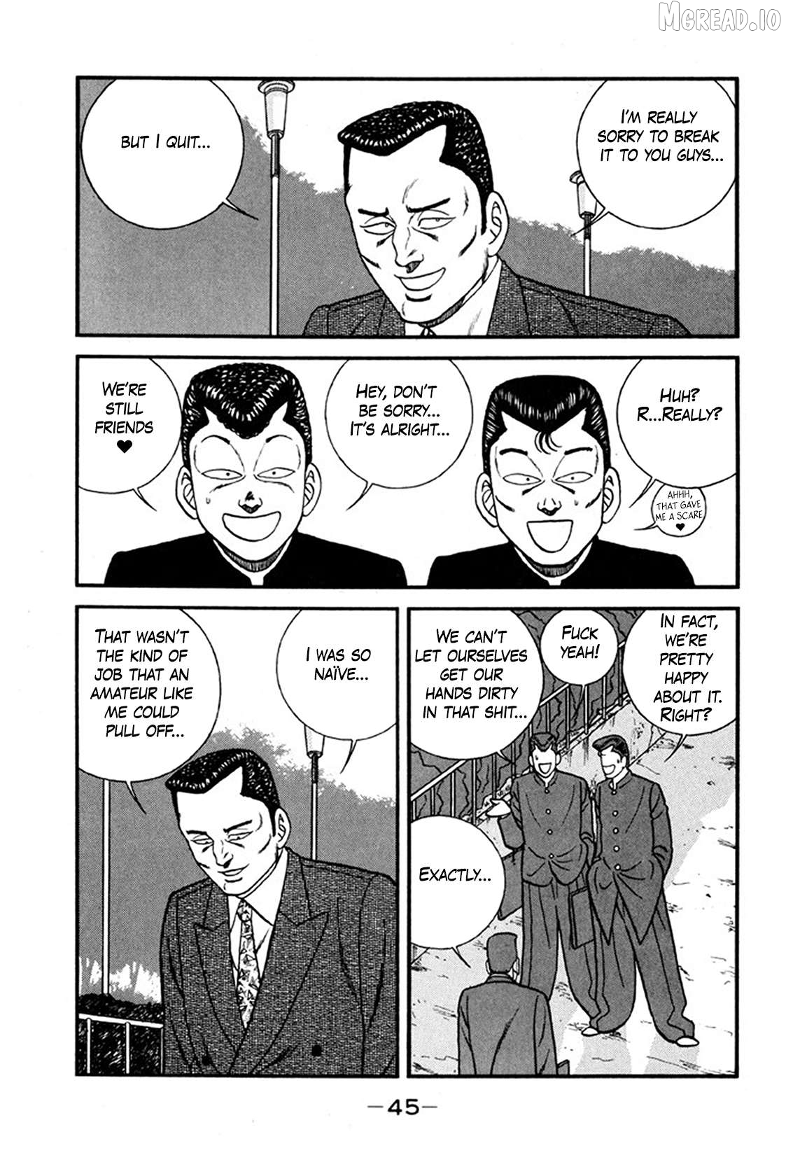 Be-Bop-Highschool Chapter 242 - page 45