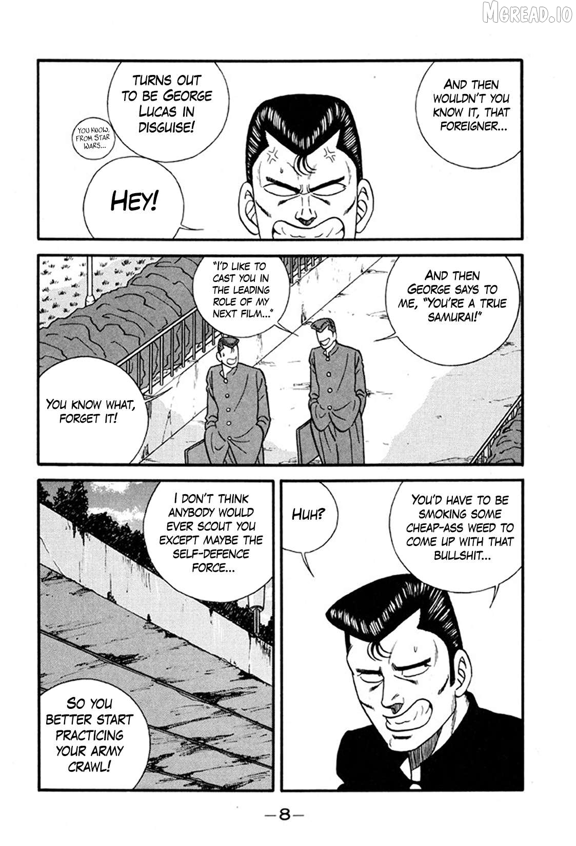 Be-Bop-Highschool Chapter 242 - page 8