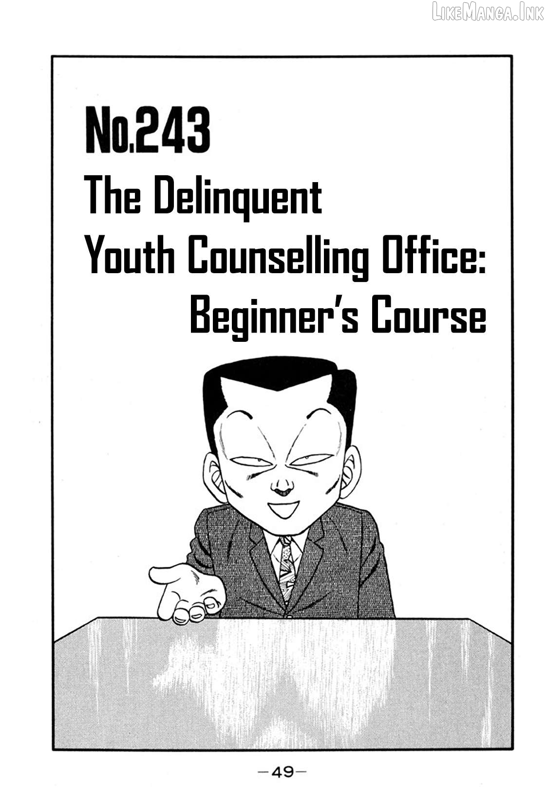 Be-Bop-Highschool Chapter 243 - page 1