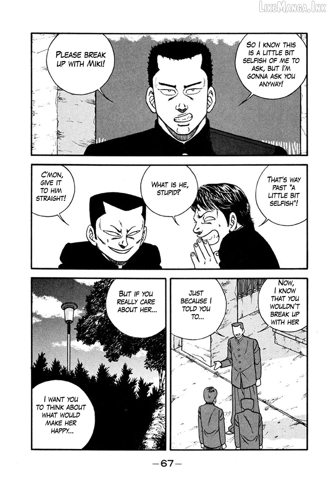 Be-Bop-Highschool Chapter 243 - page 19