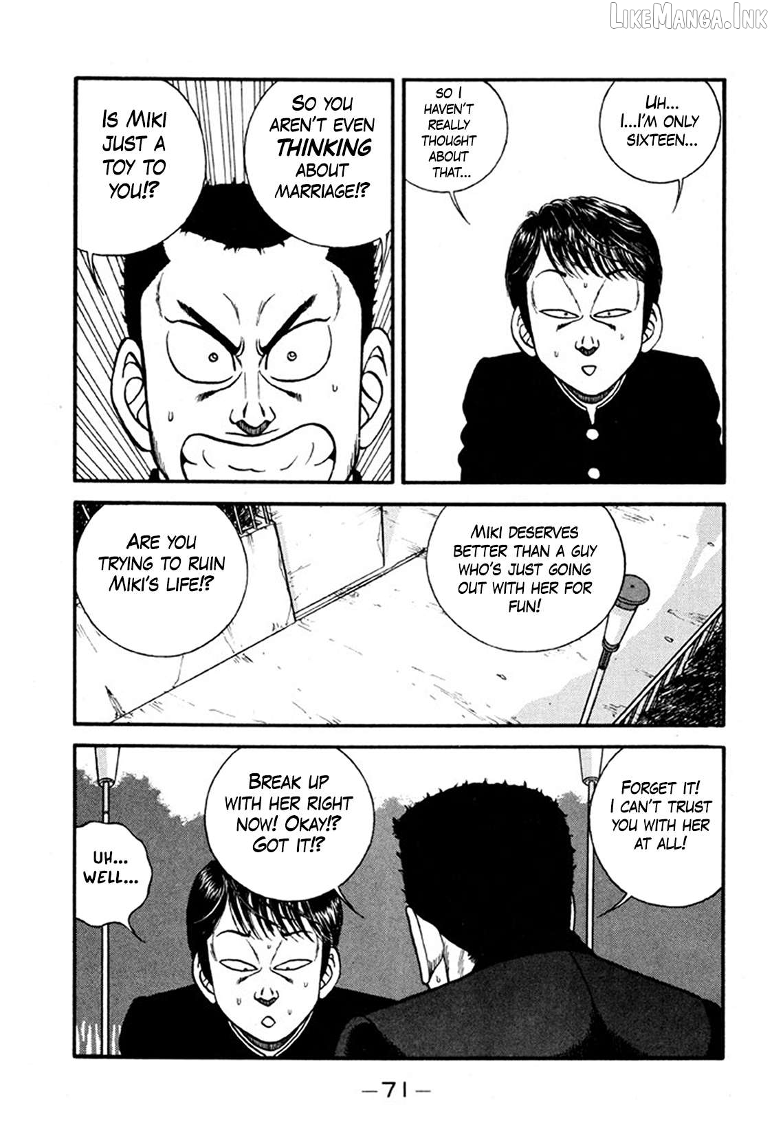 Be-Bop-Highschool Chapter 243 - page 23