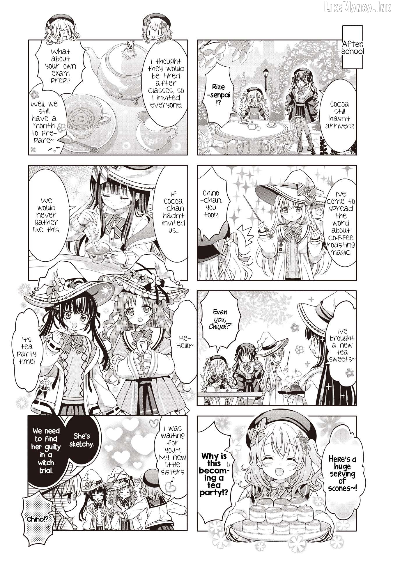 Gochuumon wa Usagi Desu ka? Chapter 188 - page 4