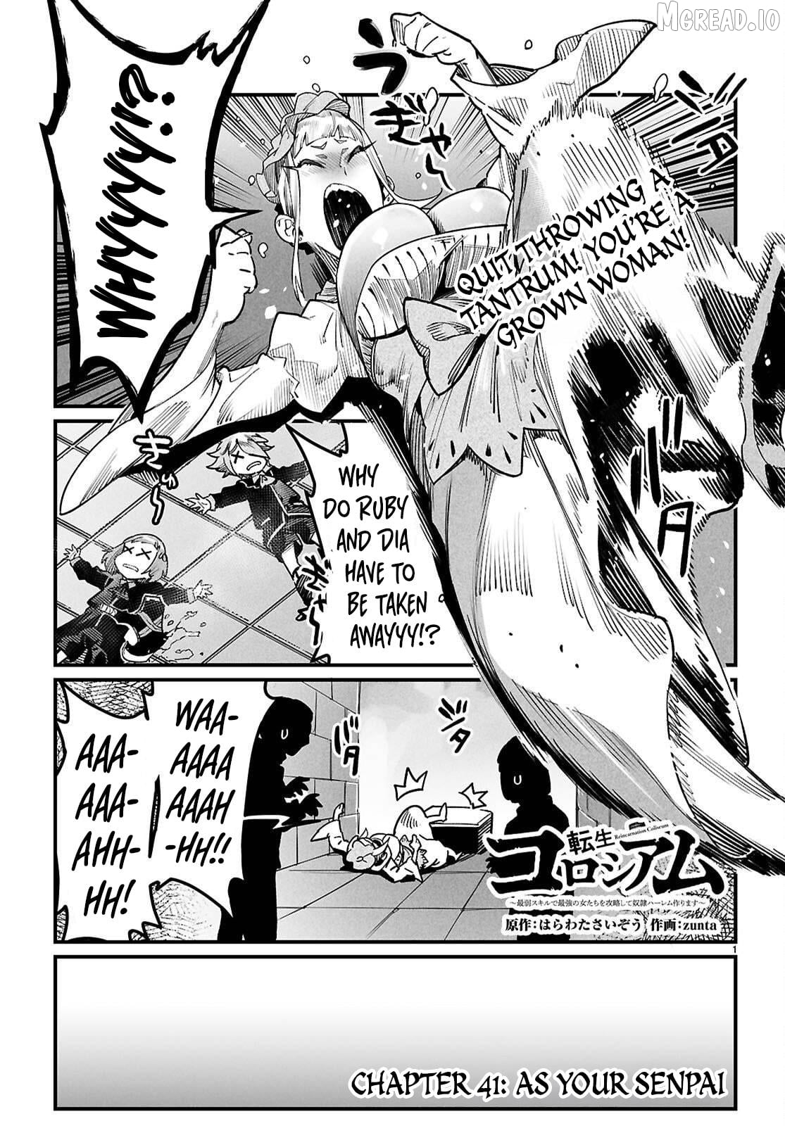 Reincarnation Colosseum – Using The Weakest Skills In Order To Defeat The Strongest Women And Create A Slave Harem Chapter 41 - page 1