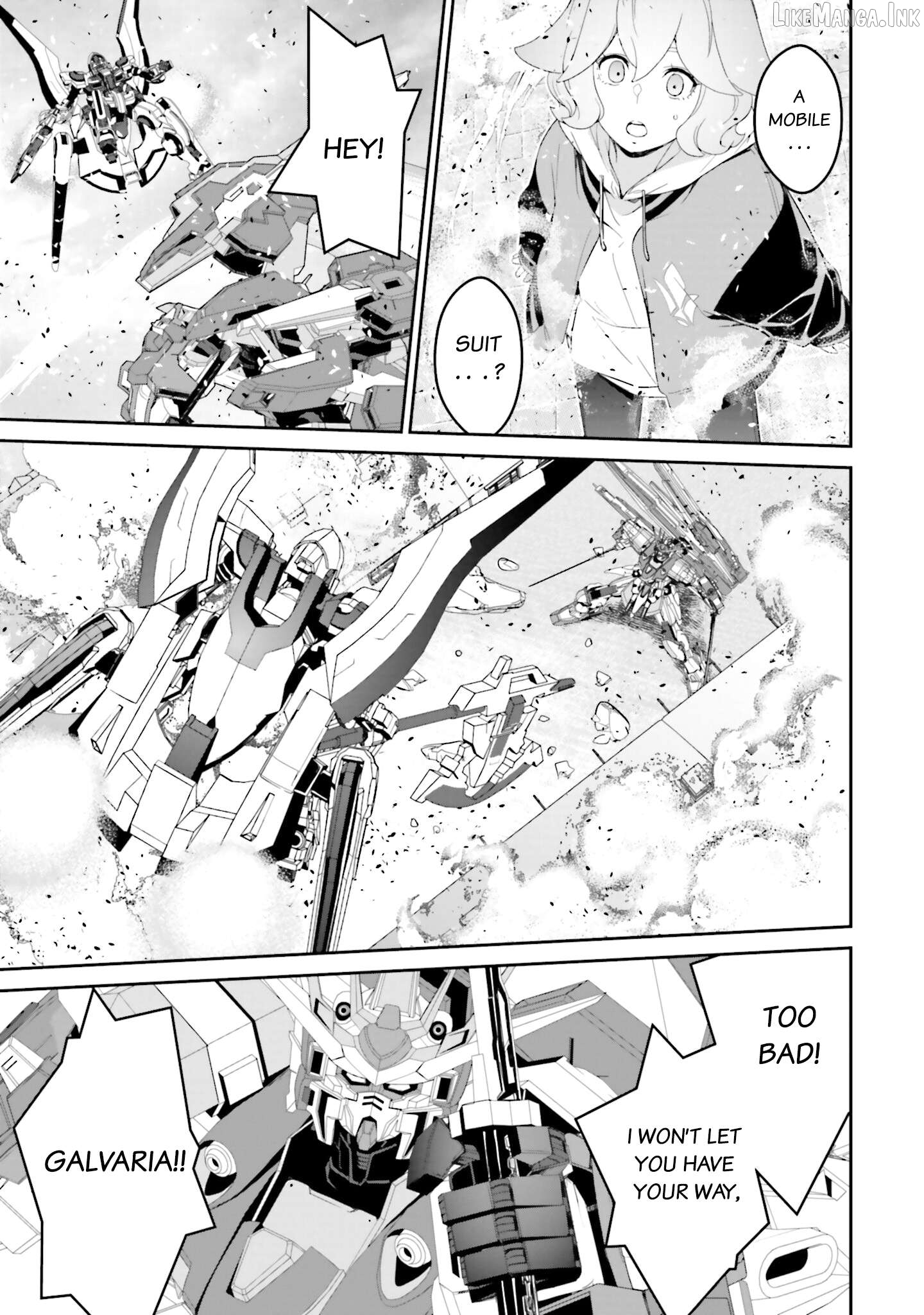 Mobile Suit Gundam N-Extreme Chapter 18 - page 13