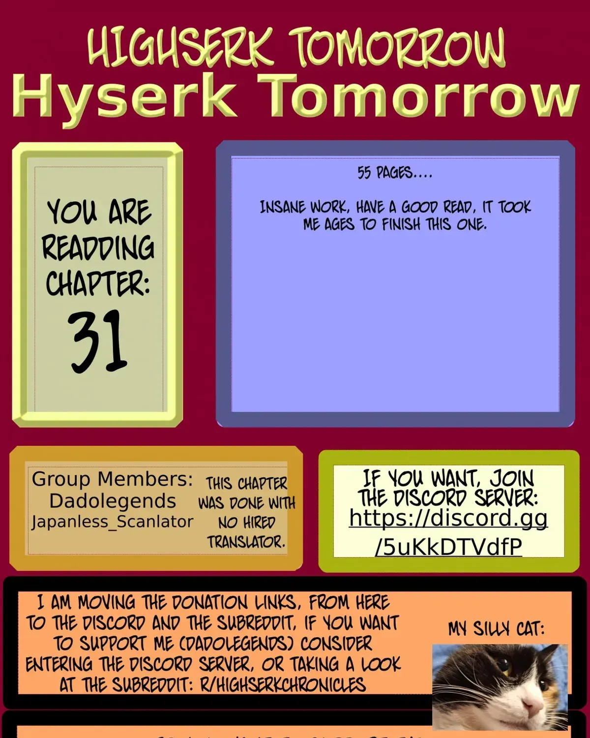 What Do You Wish For With Those Murky Eyes: Record Of Highserk War Chapter 31 - page 1