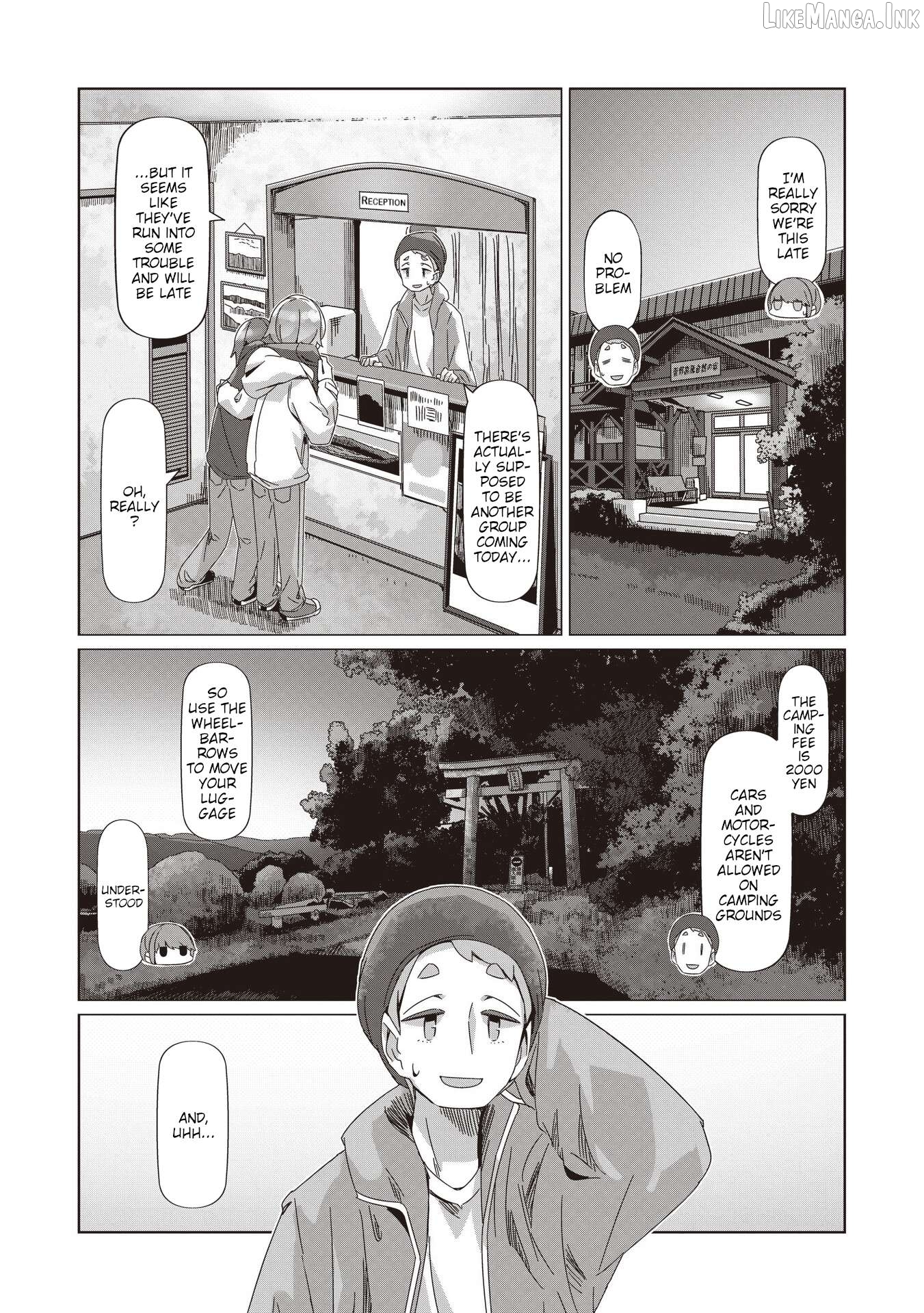 Yurucamp - Manga Chapter 107 - page 1
