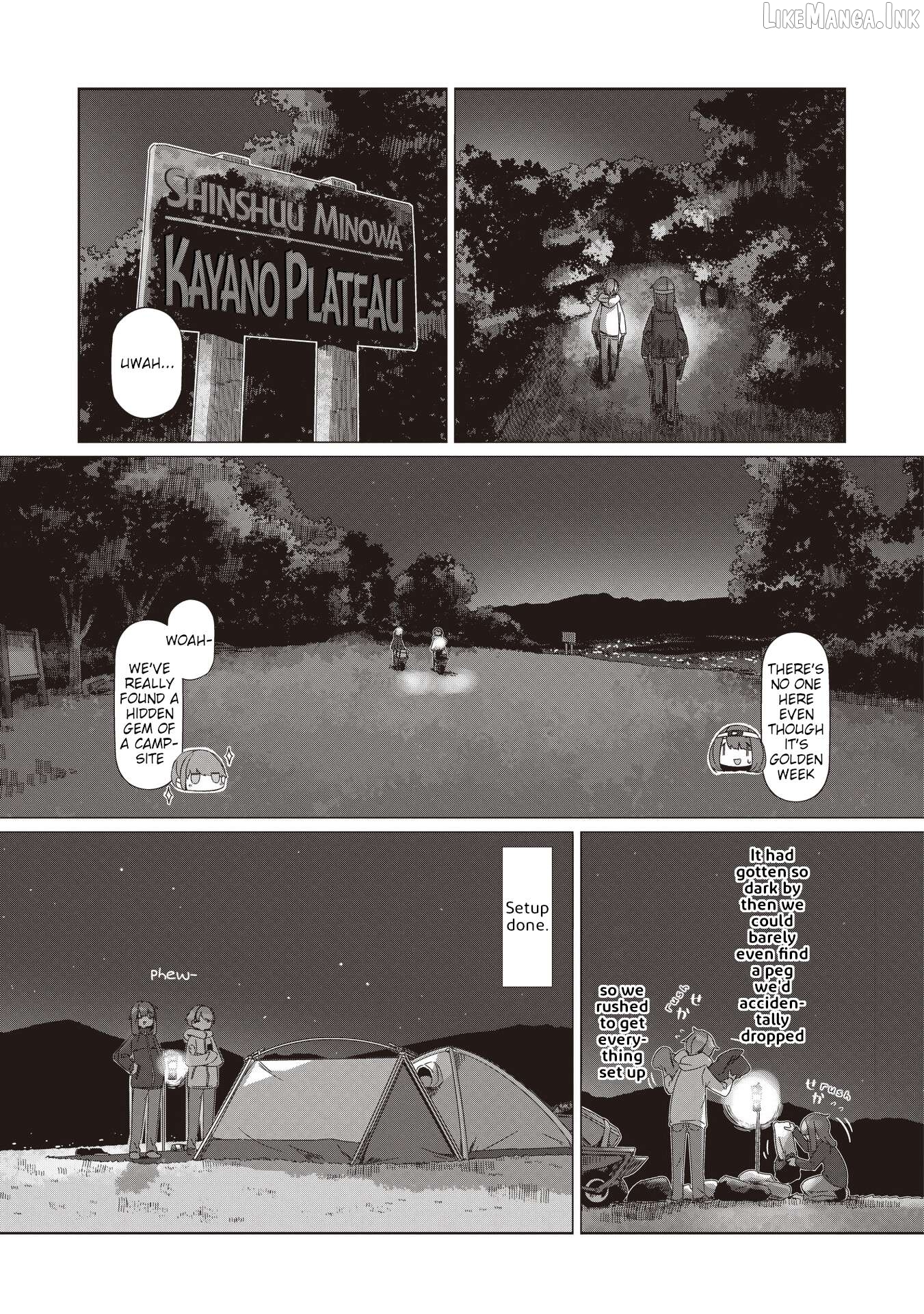 Yurucamp - Manga Chapter 107 - page 6