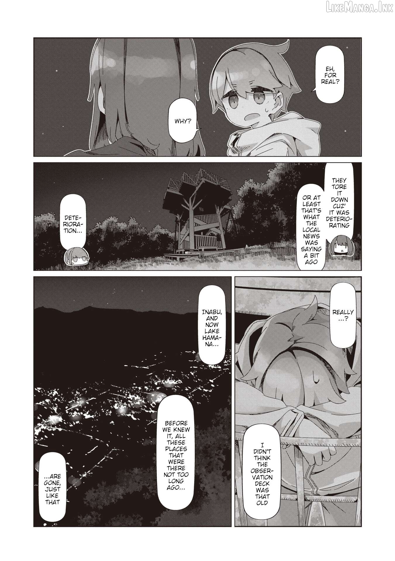 Yurucamp - Manga Chapter 108 - page 3