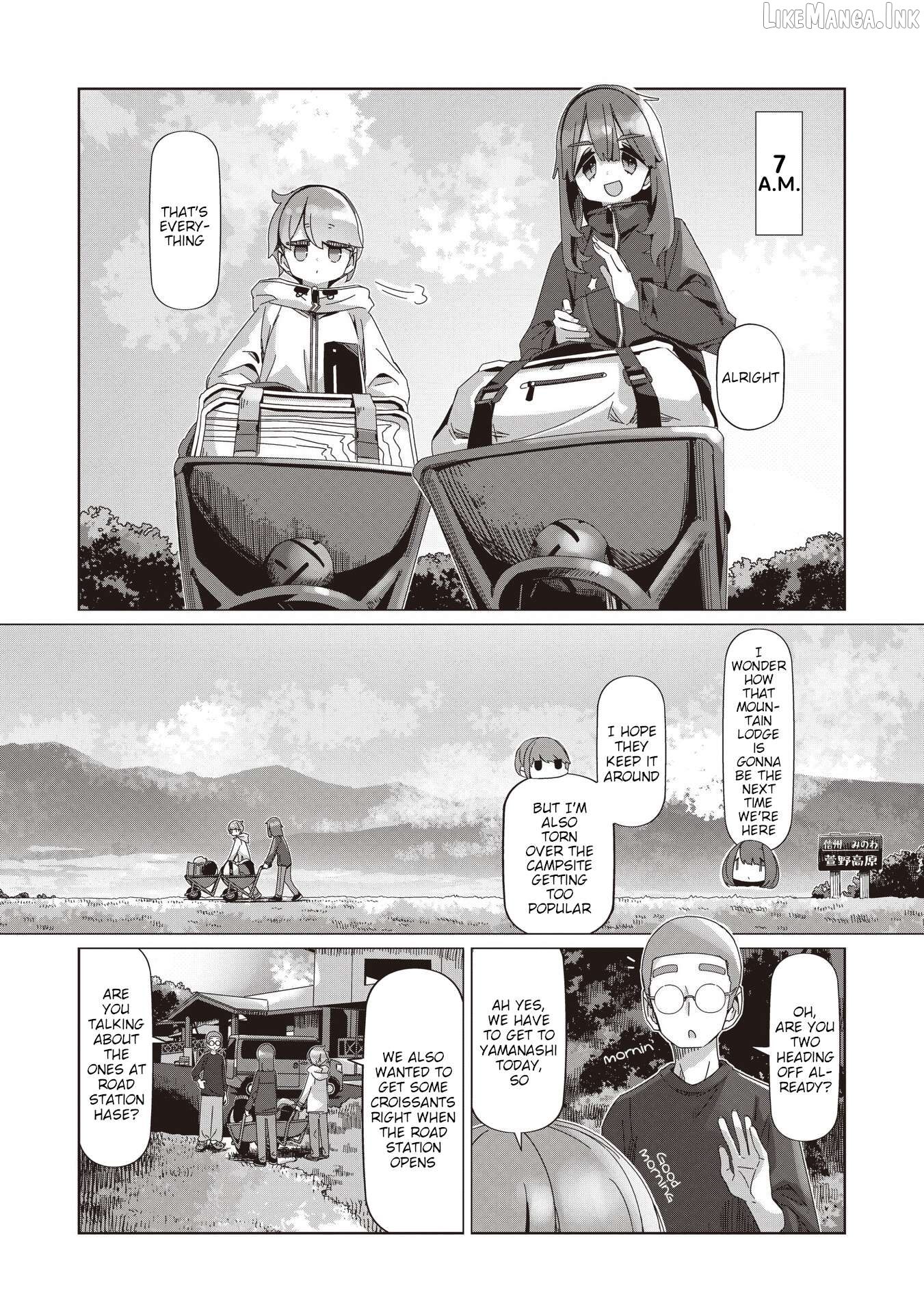Yurucamp - Manga Chapter 108 - page 7