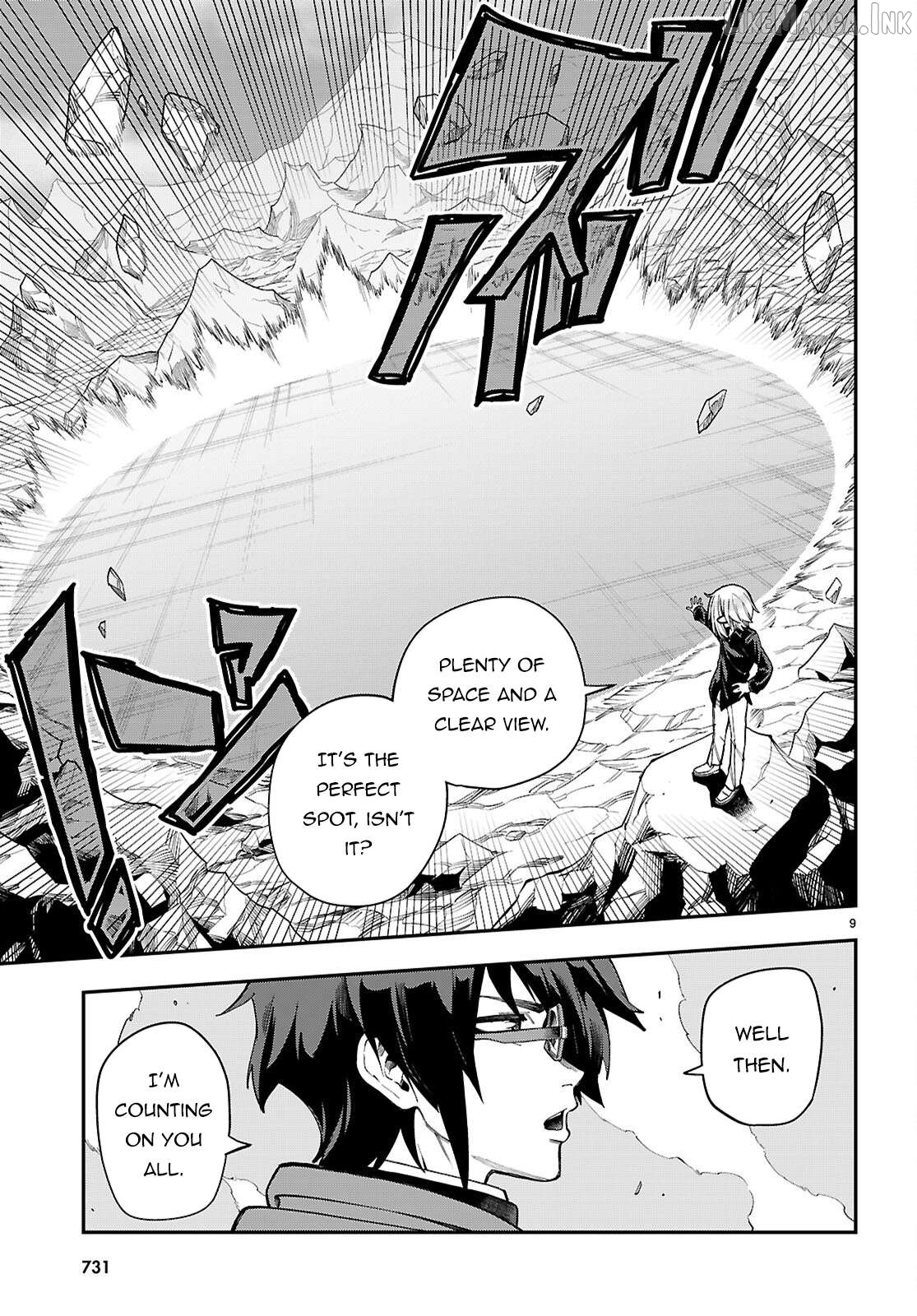 Konjiki no Moji Tsukai - Yuusha Yonin ni Makikomareta Unique Cheat Chapter 131 - page 10