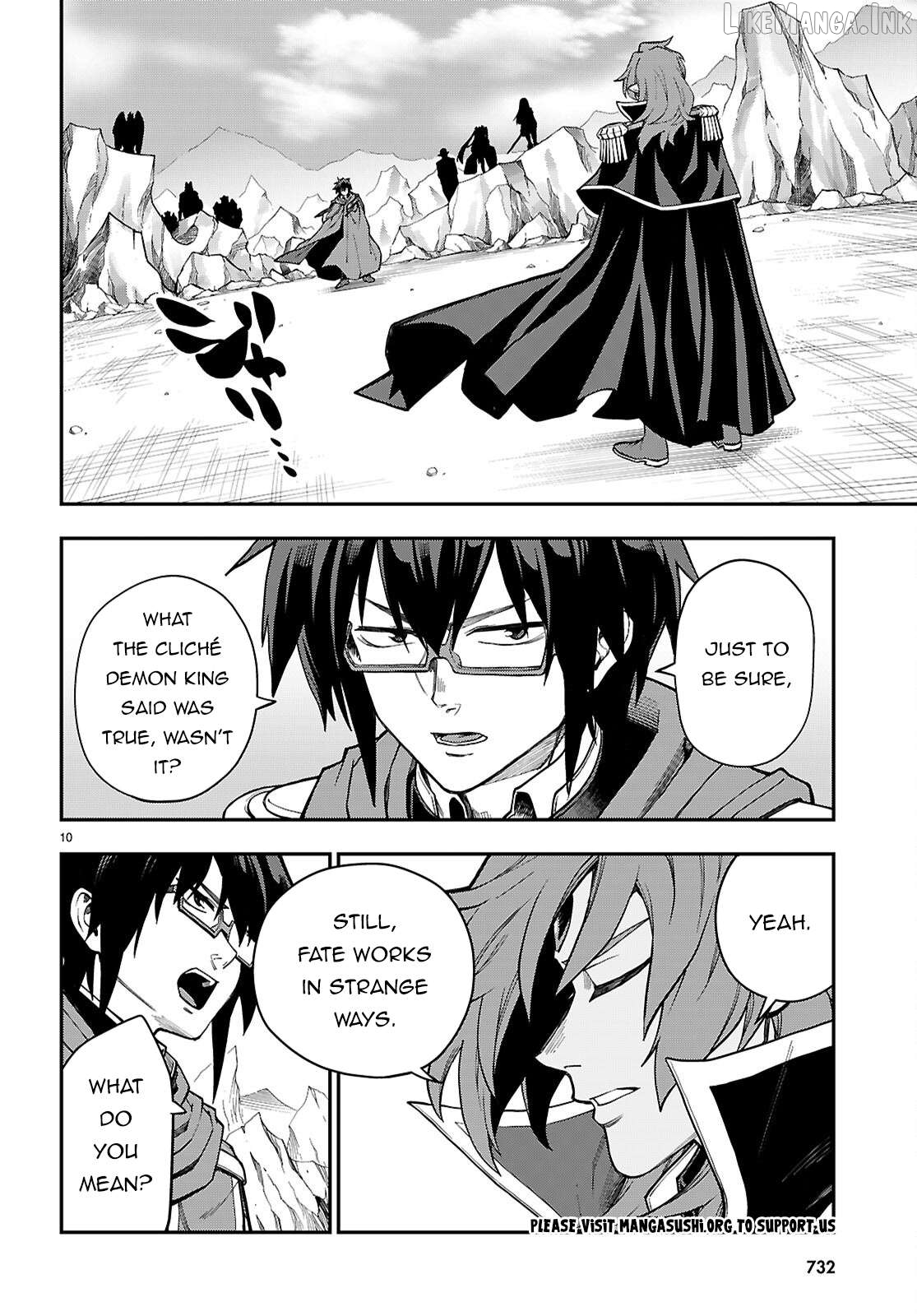Konjiki no Moji Tsukai - Yuusha Yonin ni Makikomareta Unique Cheat Chapter 131 - page 11