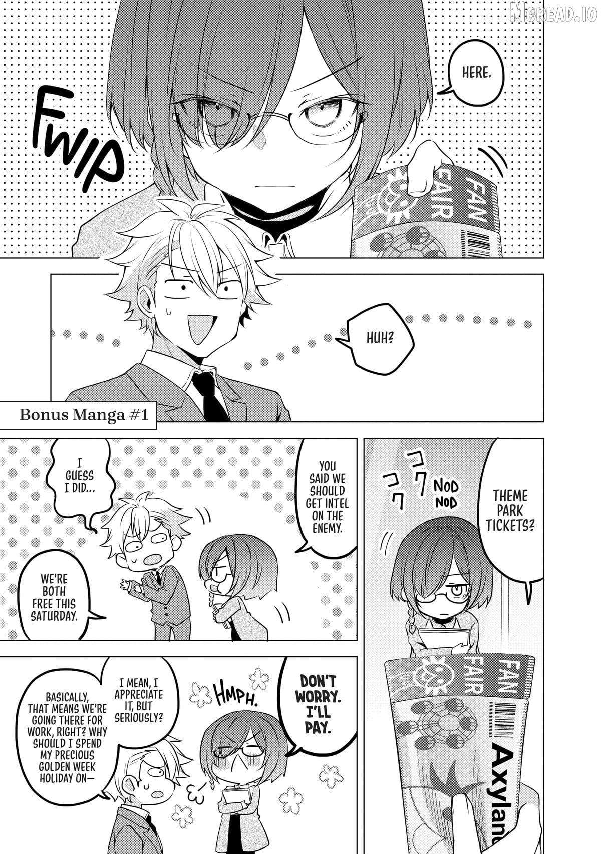 Story of a Small Senior In My Company Chapter 61.5 - page 5
