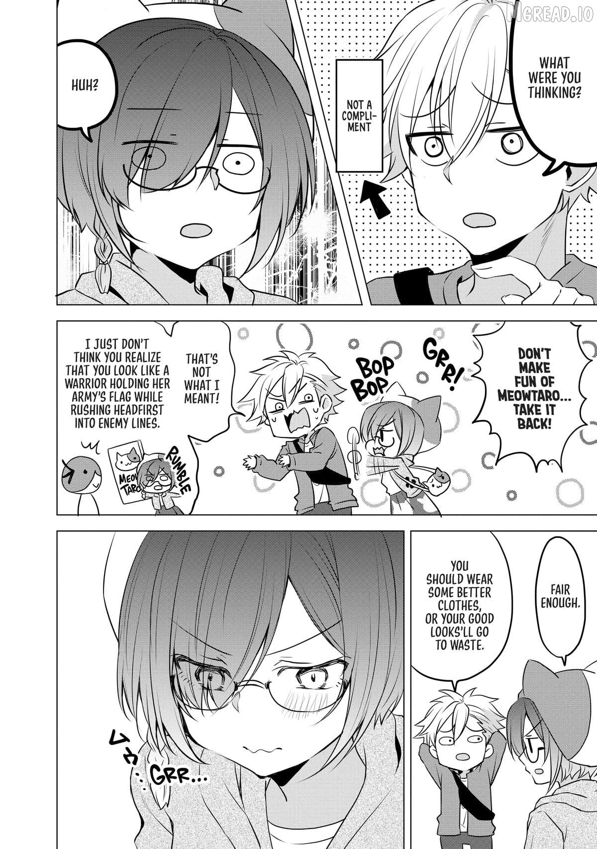 Story of a Small Senior In My Company Chapter 61.5 - page 8
