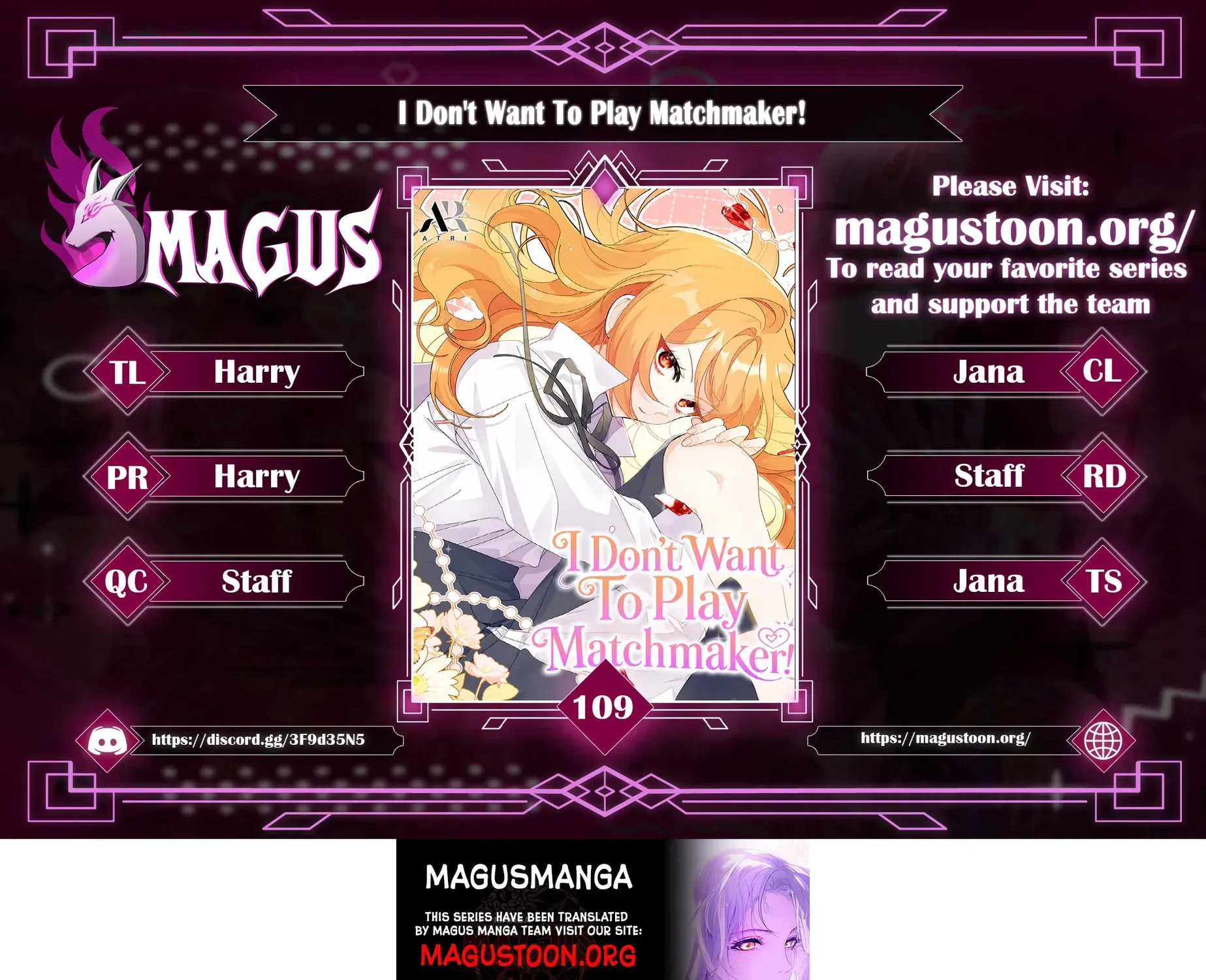 I Don't Want To Play Matchmaker! Chapter 109 - page 1