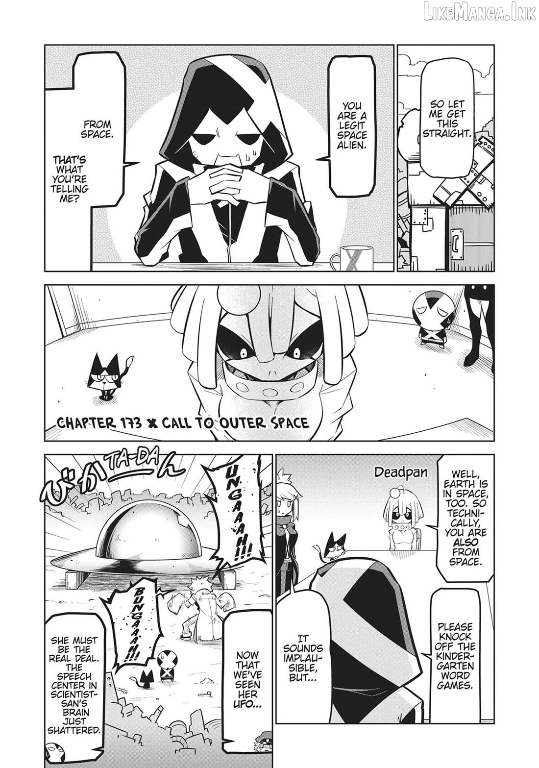 Zannen Jokanbu Black General-san Chapter 173 - page 1
