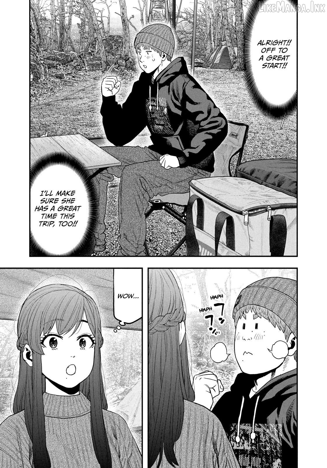 Futari Solo Camp Chapter 110 - page 17