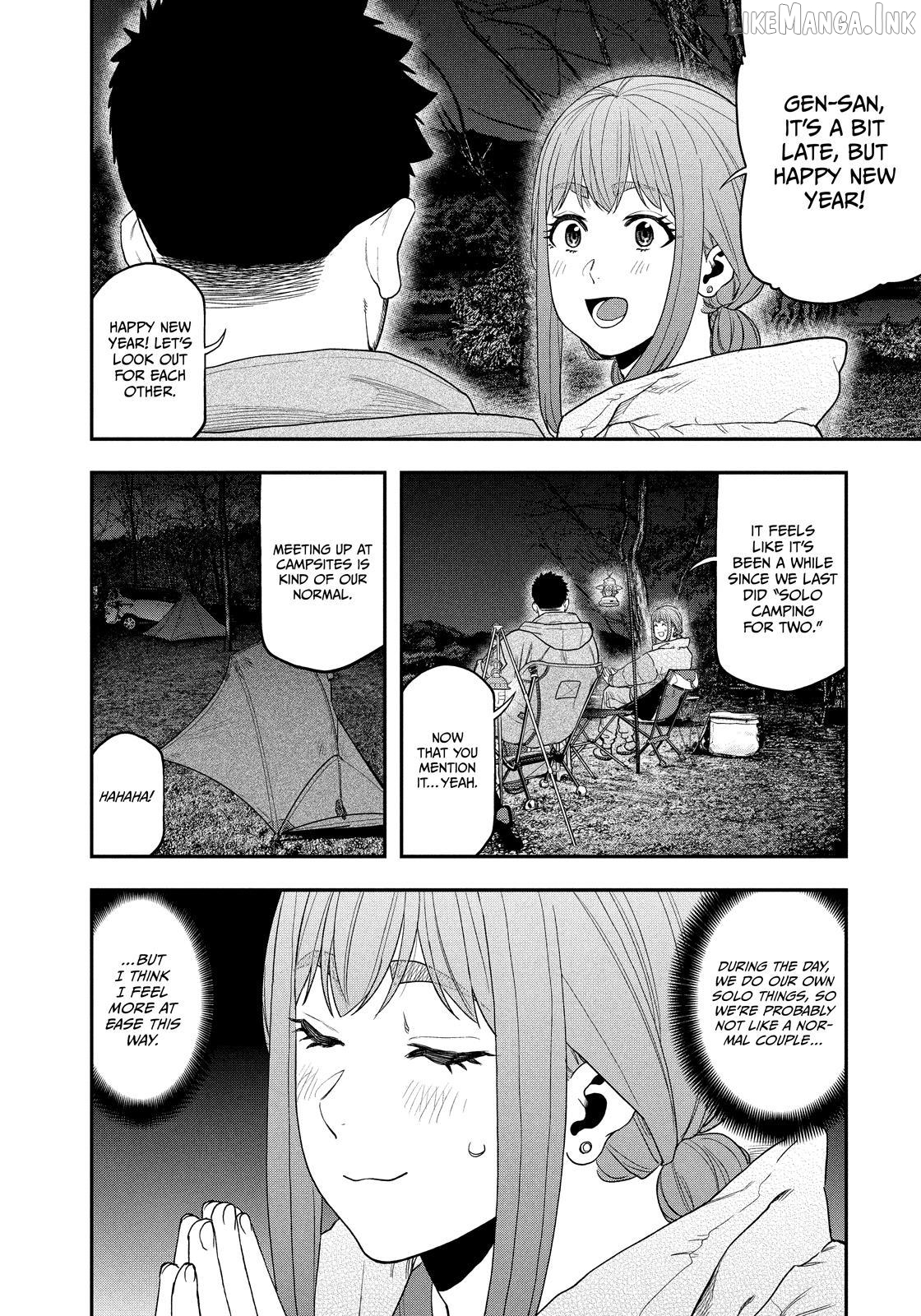 Futari Solo Camp Chapter 102 - page 4