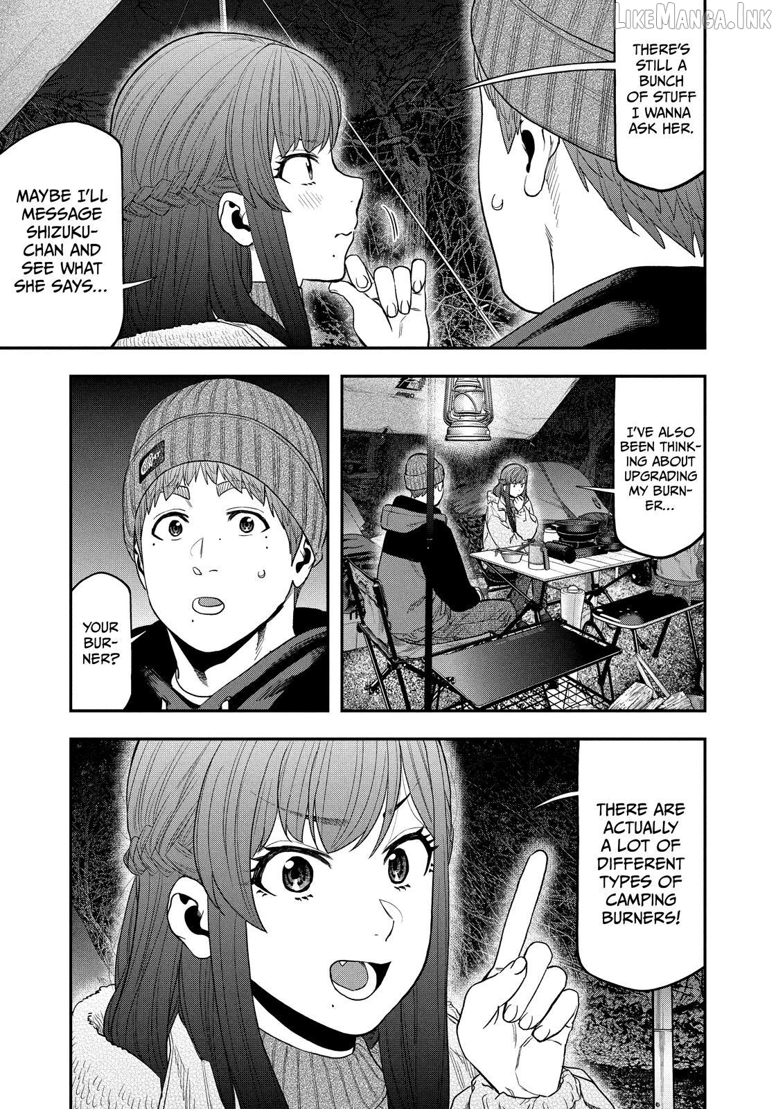 Futari Solo Camp Chapter 112 - page 11