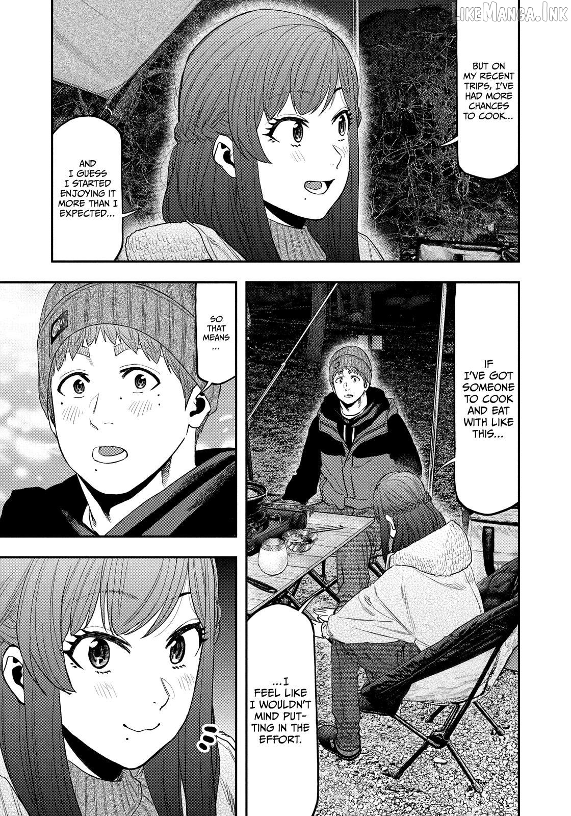 Futari Solo Camp Chapter 112 - page 15
