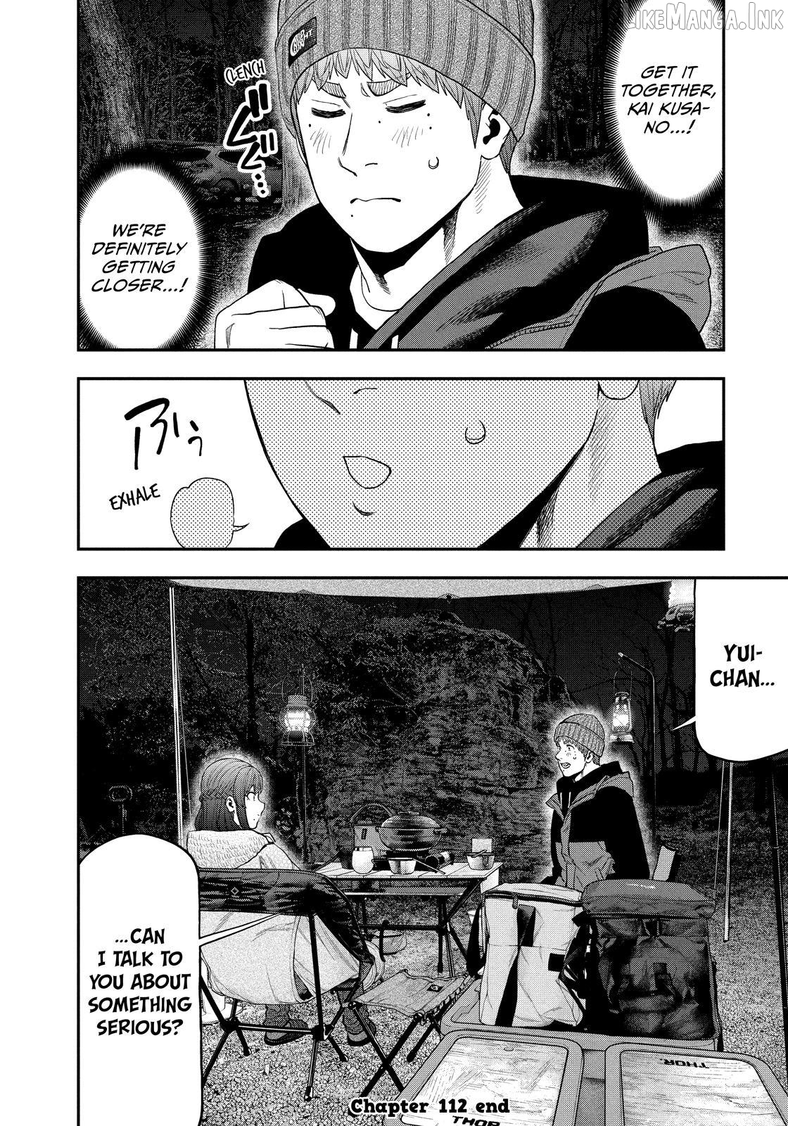 Futari Solo Camp Chapter 112 - page 18