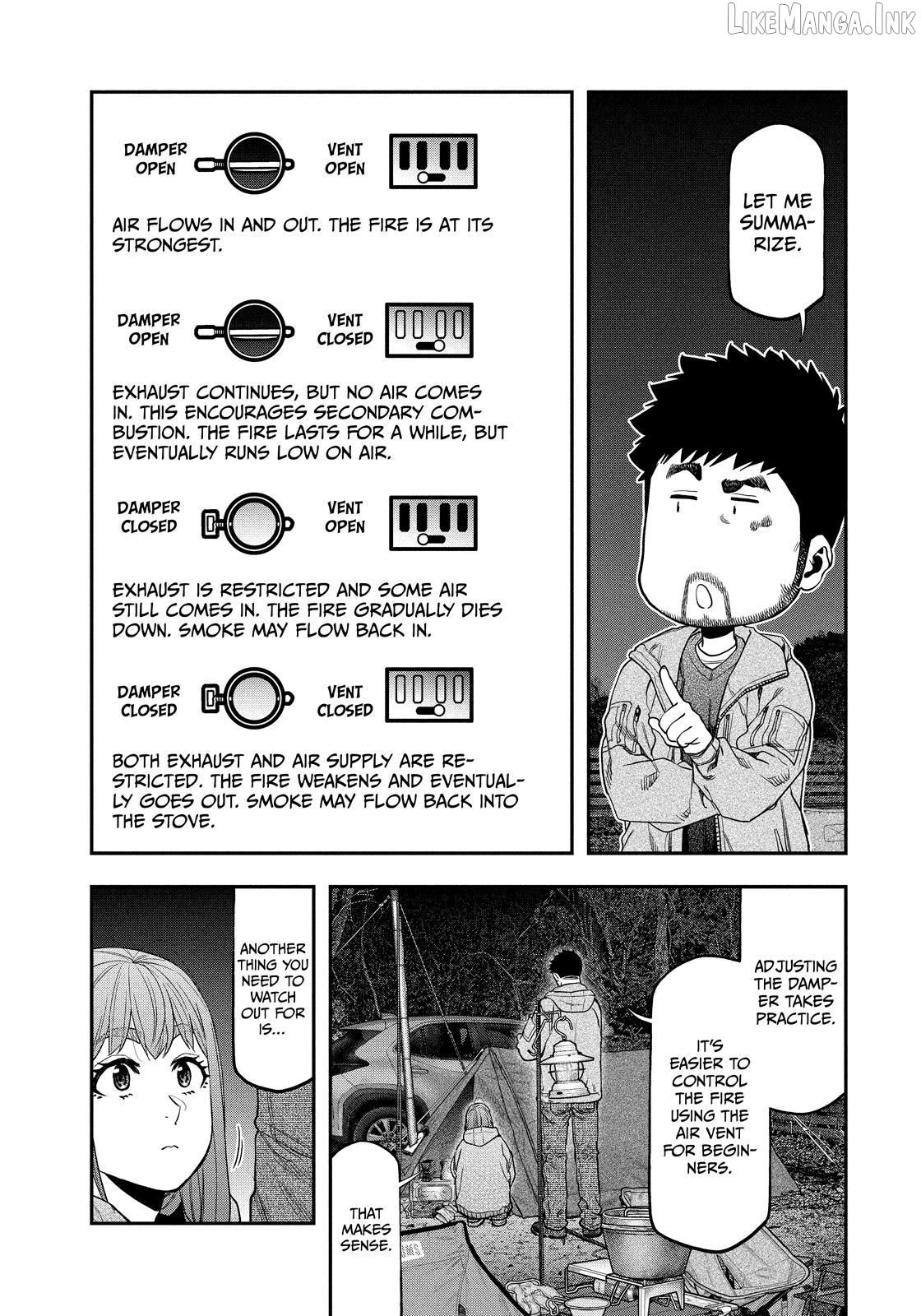 Futari Solo Camp Chapter 119 - page 8