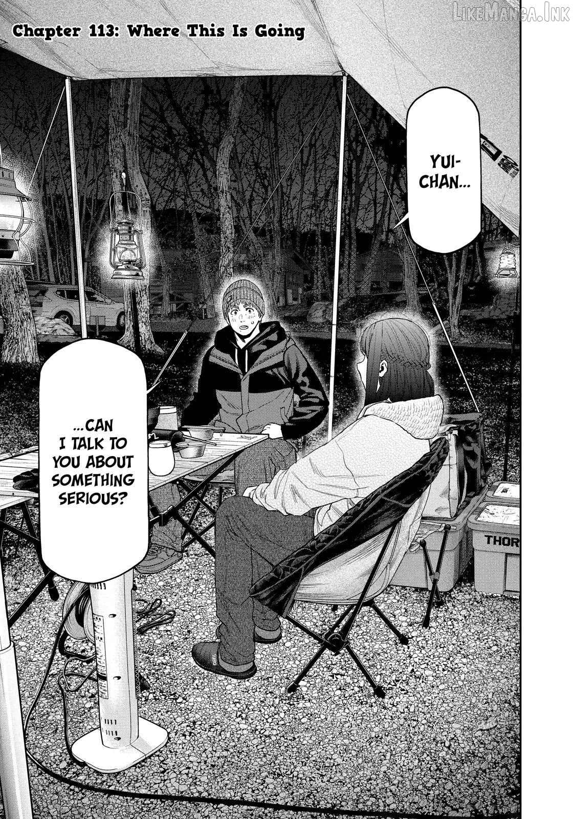 Futari Solo Camp Chapter 113 - page 1