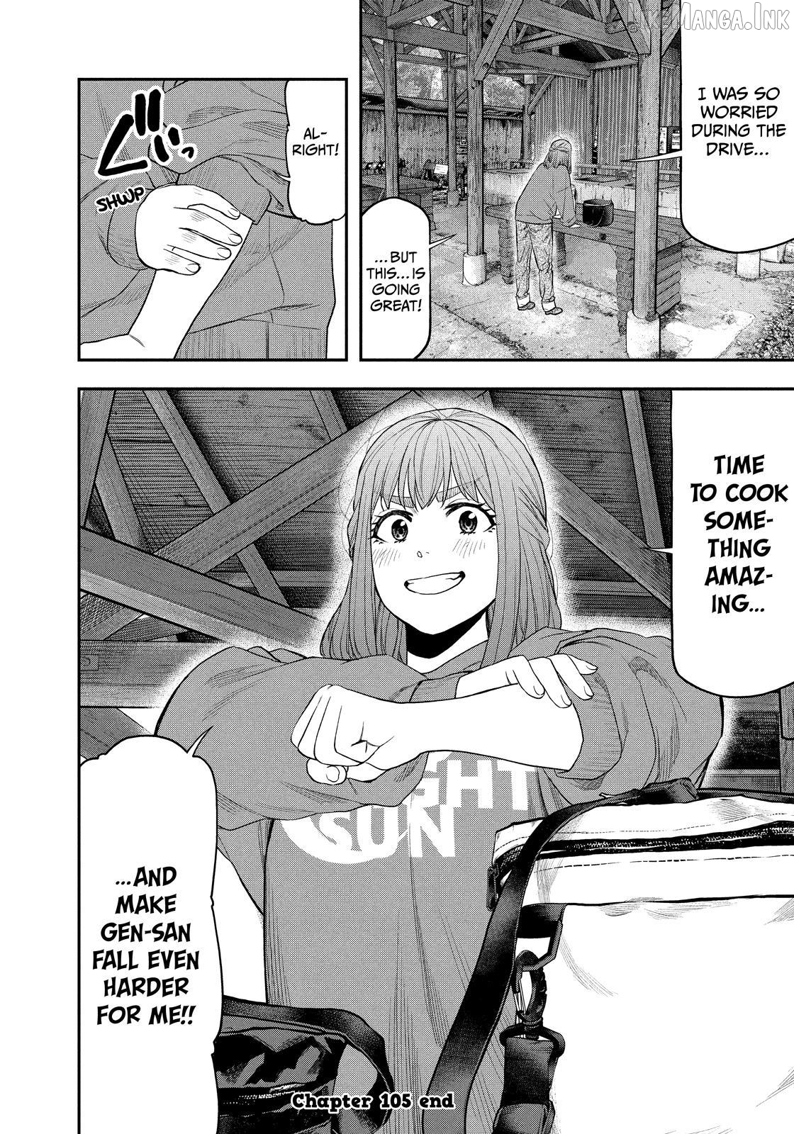Futari Solo Camp Chapter 105 - page 17