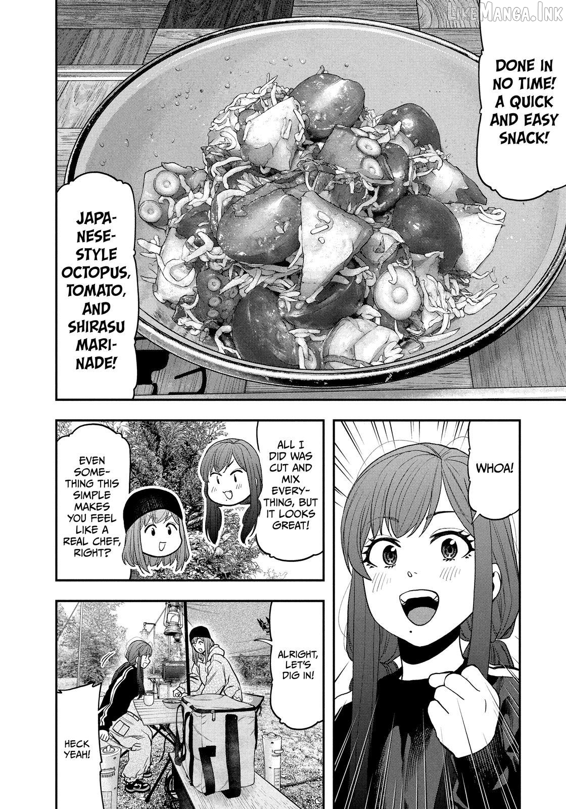 Futari Solo Camp Chapter 120 - page 14