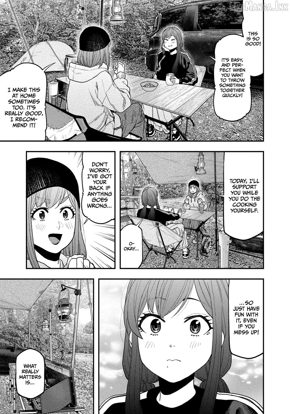 Futari Solo Camp Chapter 120 - page 17