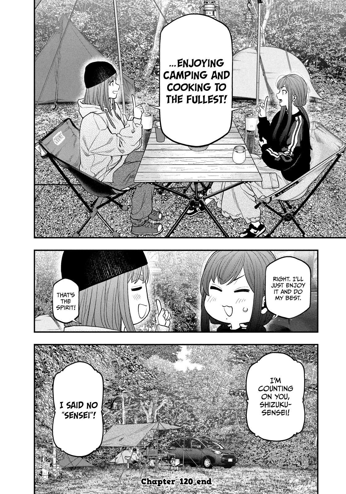 Futari Solo Camp Chapter 120 - page 18