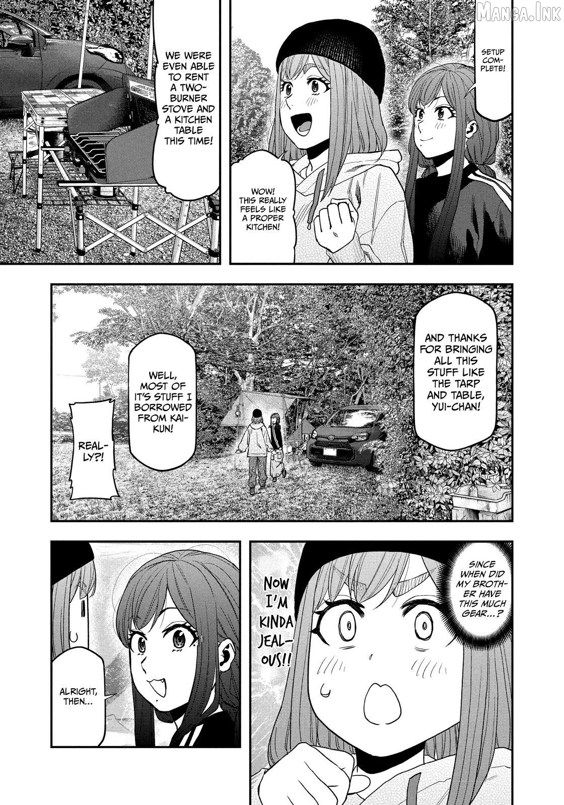 Futari Solo Camp Chapter 120 - page 7