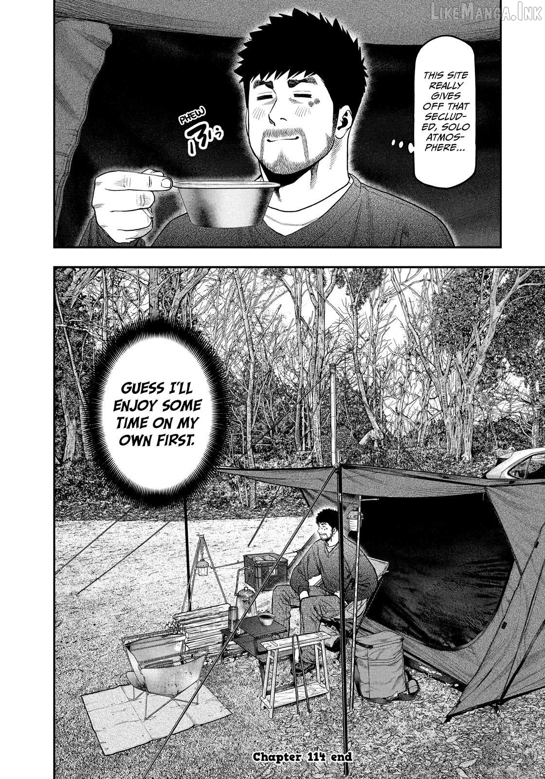 Futari Solo Camp Chapter 114 - page 18
