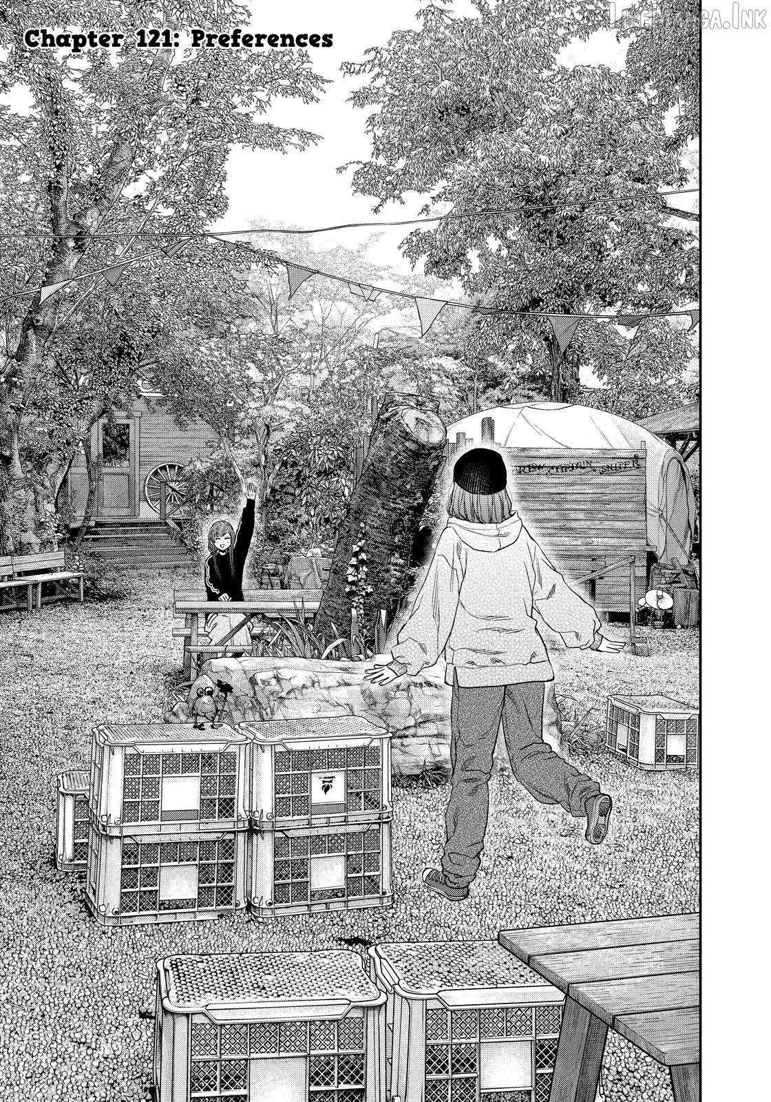 Futari Solo Camp Chapter 121 - page 1