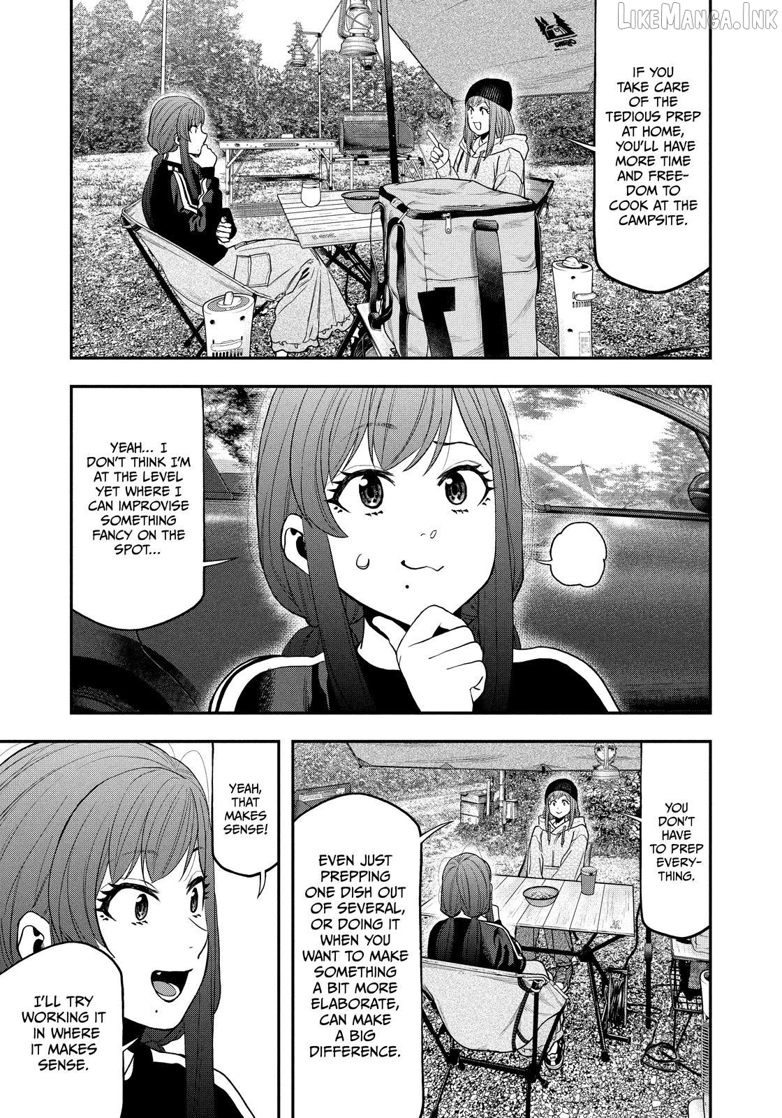 Futari Solo Camp Chapter 121 - page 11