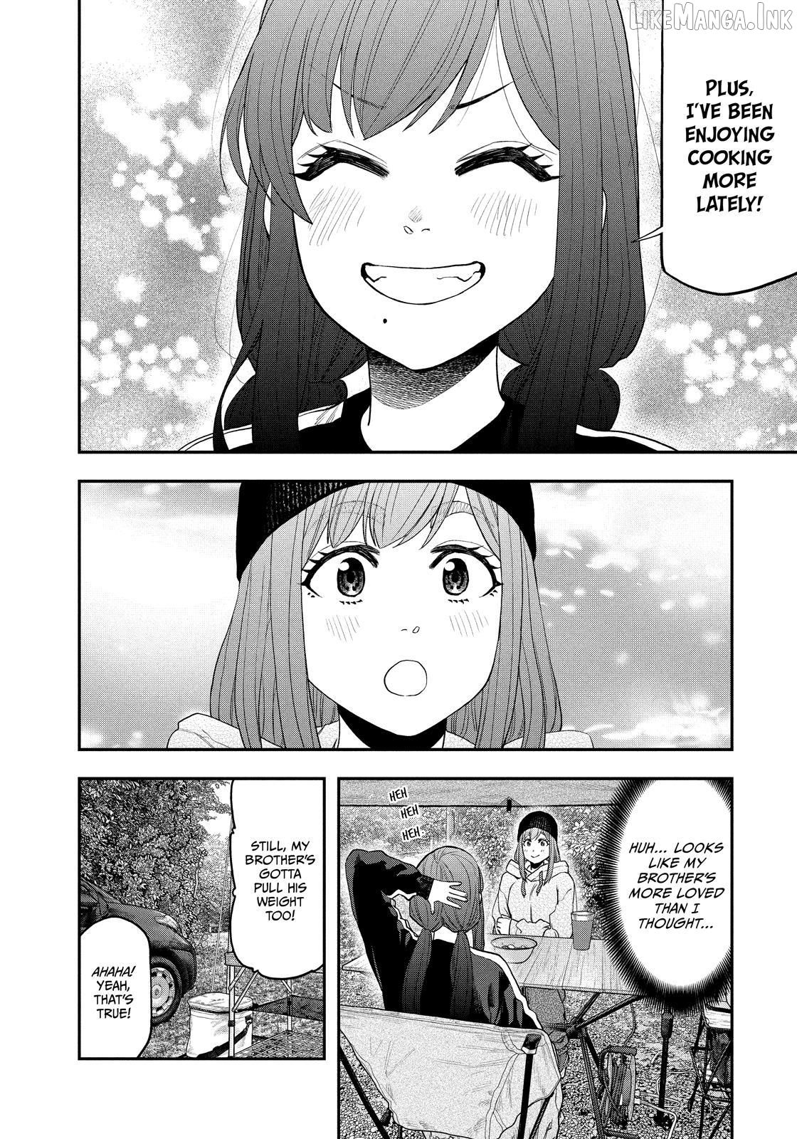 Futari Solo Camp Chapter 121 - page 14