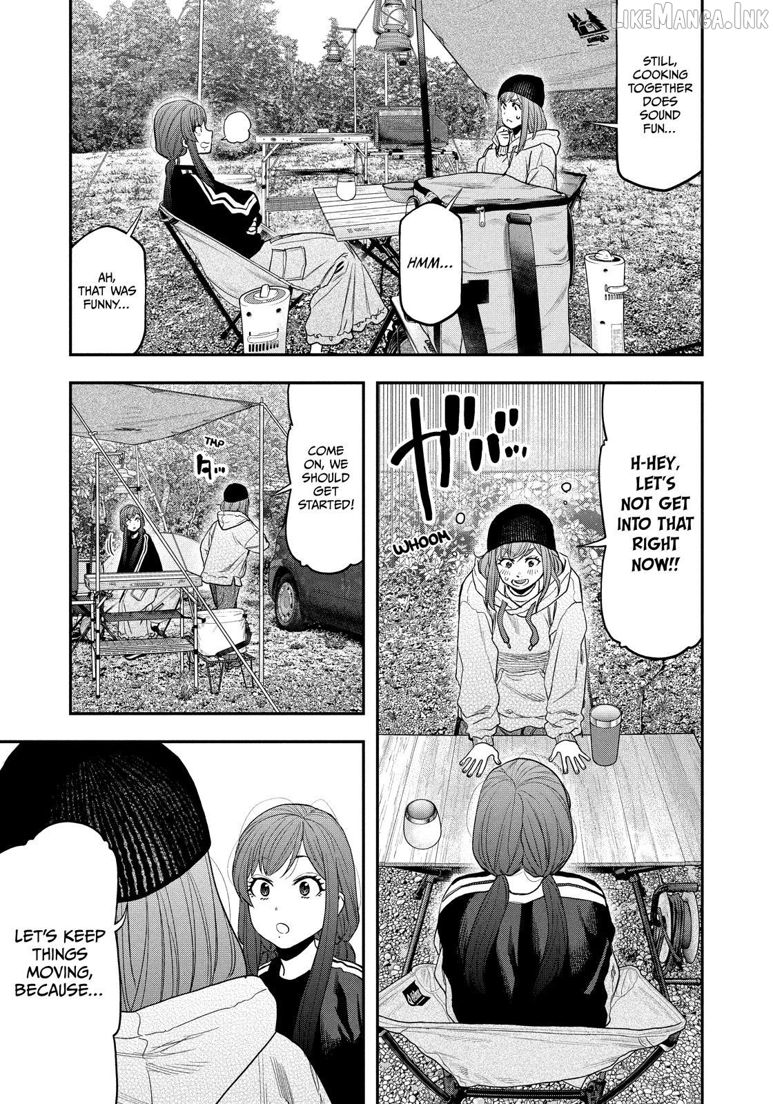 Futari Solo Camp Chapter 121 - page 17