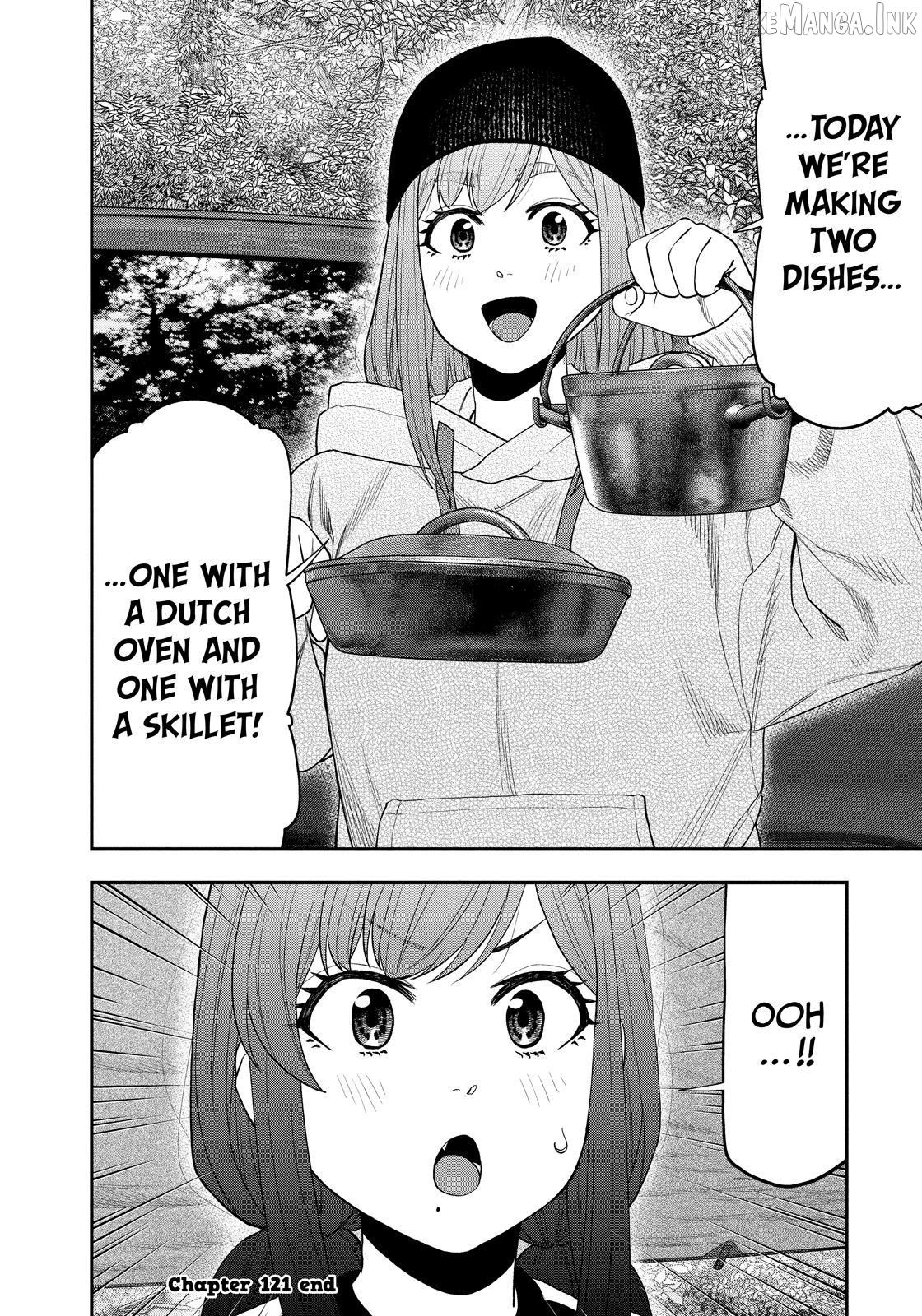 Futari Solo Camp Chapter 121 - page 18