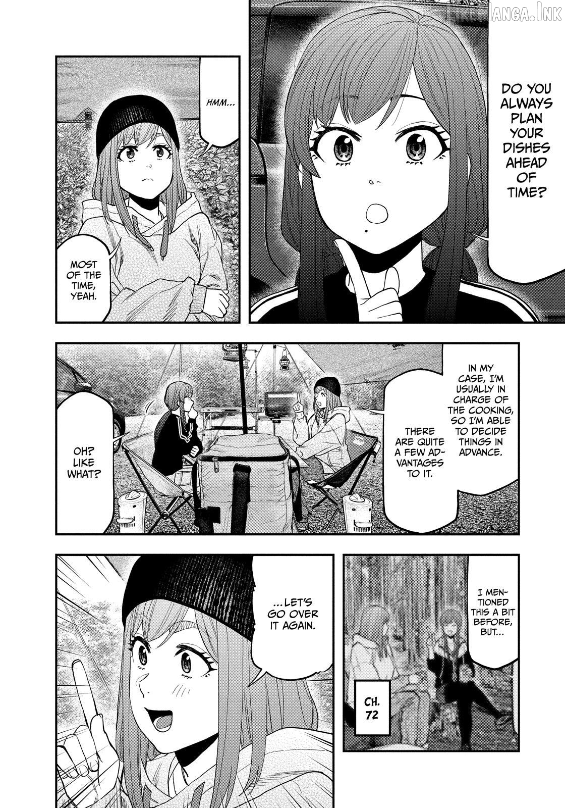 Futari Solo Camp Chapter 121 - page 4